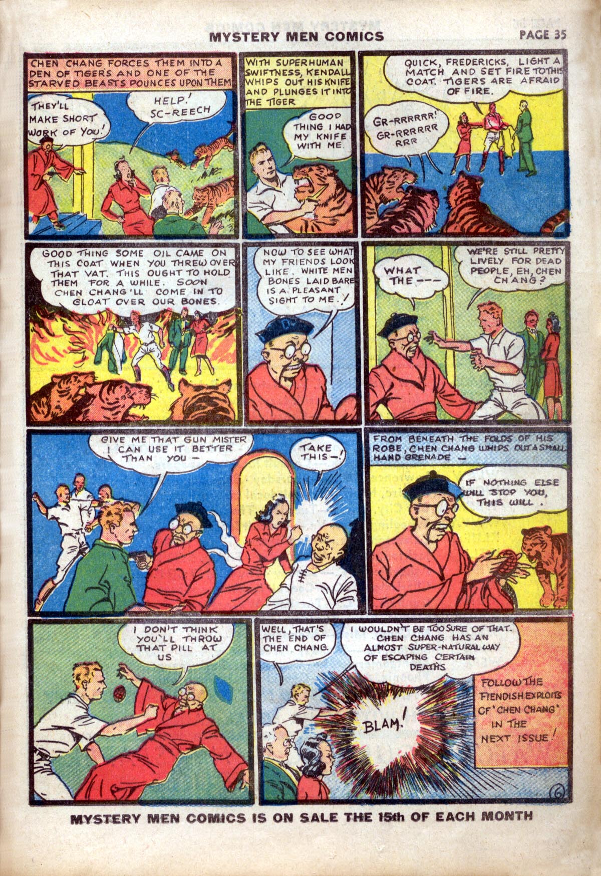 Read online Mystery Men Comics comic -  Issue #13 - 39