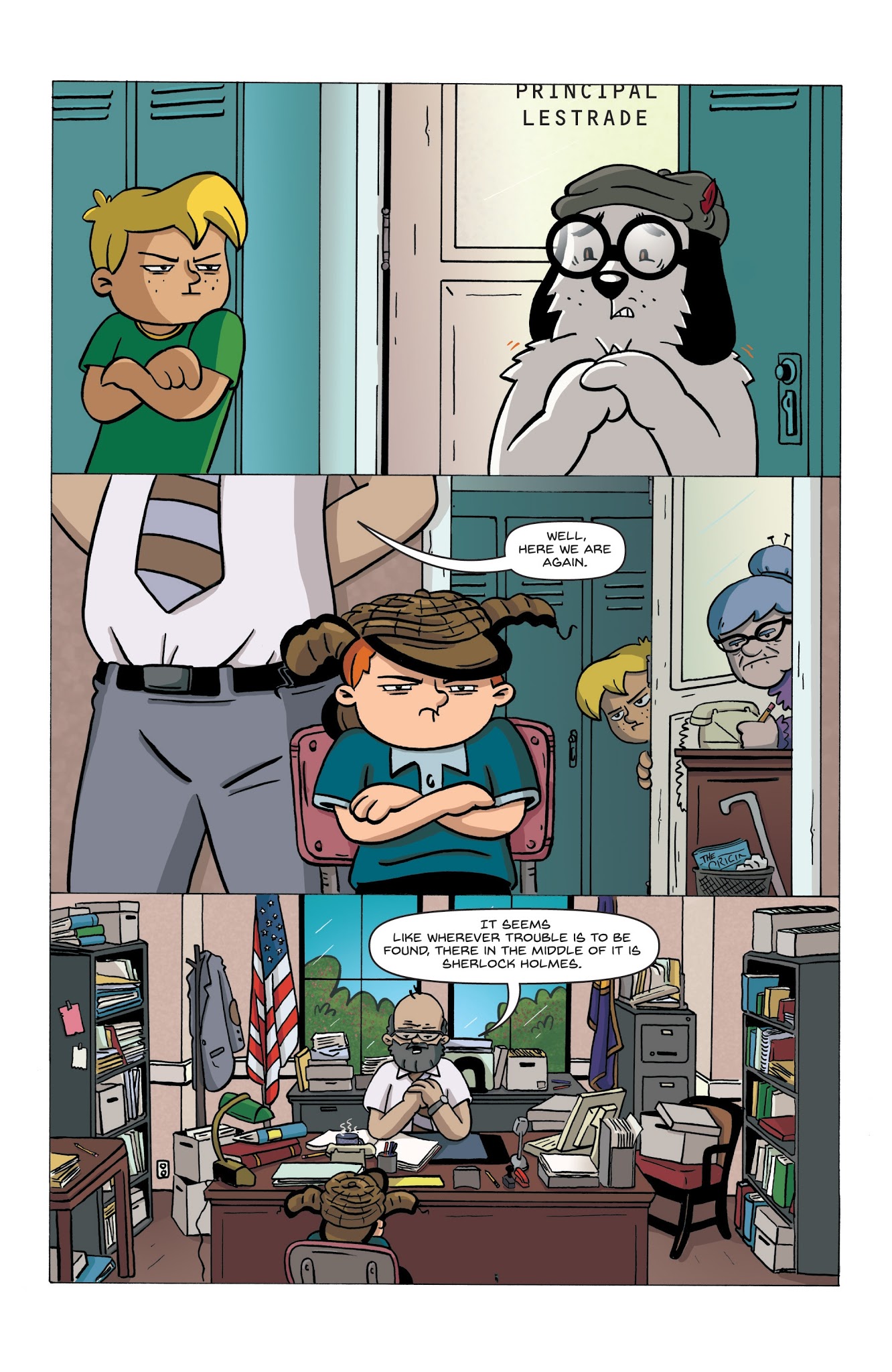 Read online Kid Sherlock comic -  Issue #2 - 21