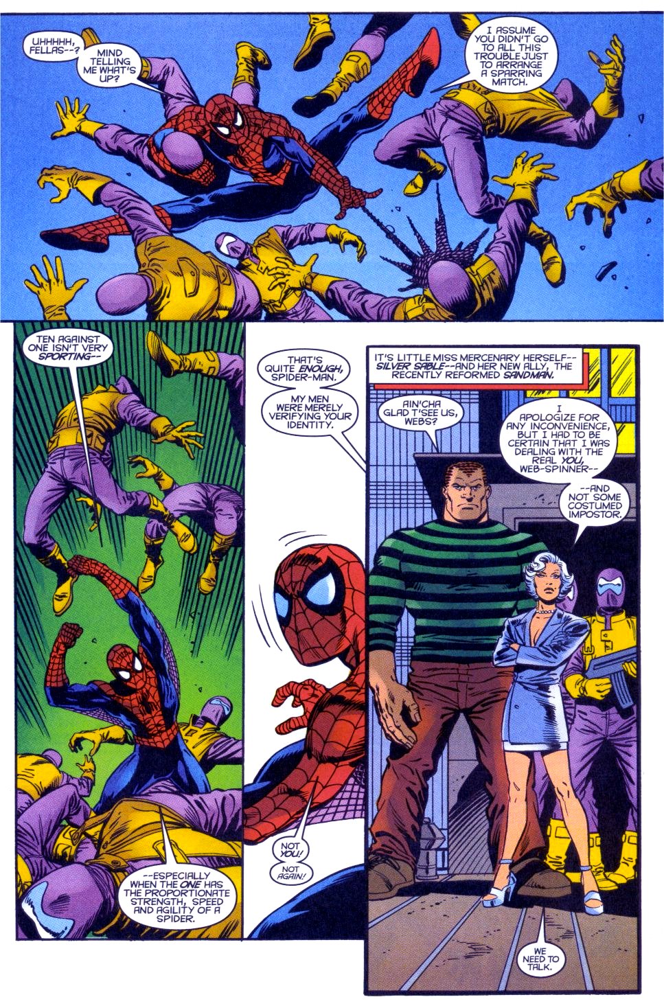 Read online Webspinners: Tales of Spider-Man comic -  Issue #17 - 4