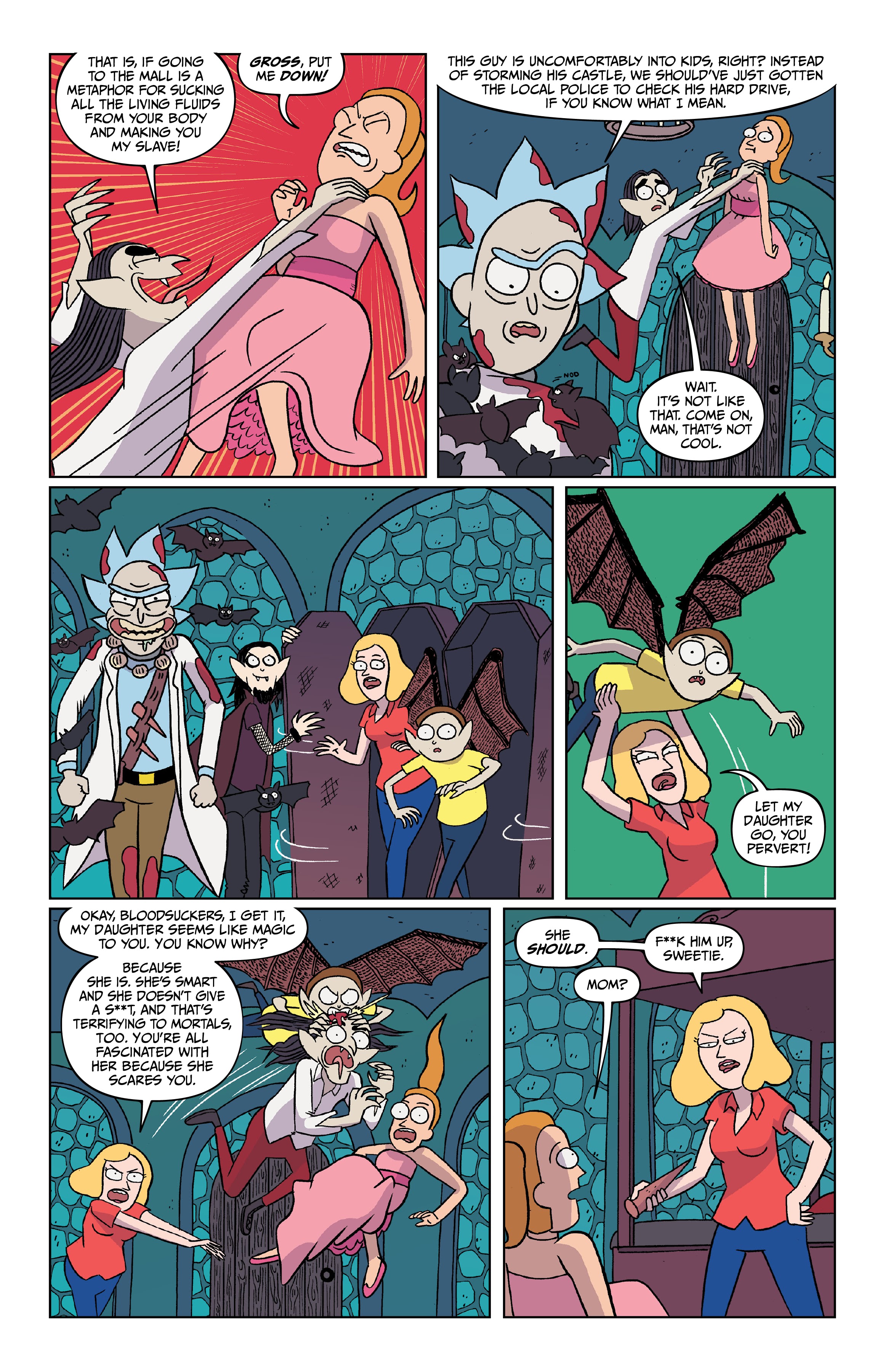 Read online Rick and Morty comic -  Issue # (2015) _Deluxe Edition 6 (Part 1) - 44