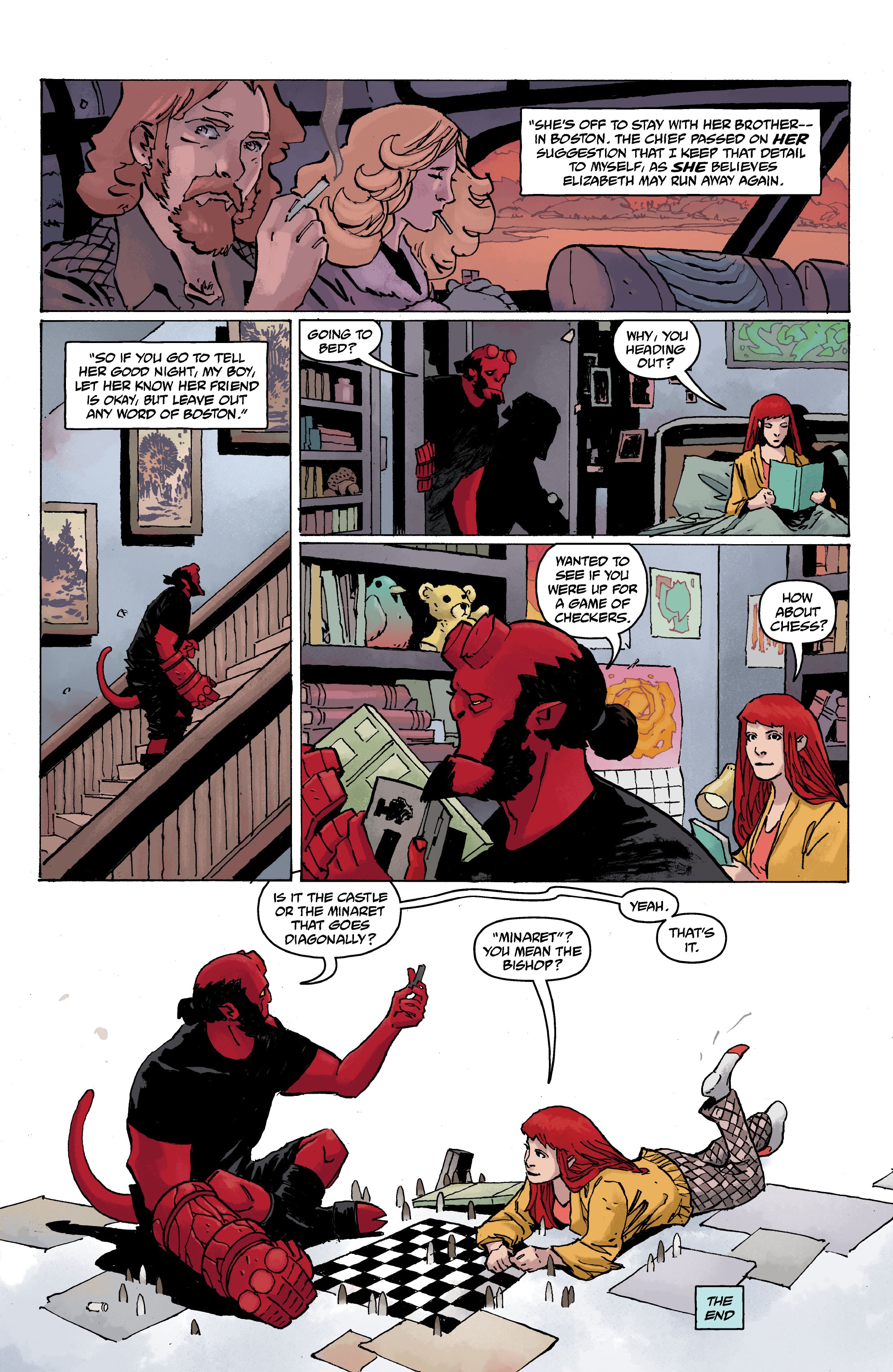 Read online Hellboy and the B.P.R.D.: The Beast of Vargu and Others comic -  Issue # TPB (Part 1) - 96