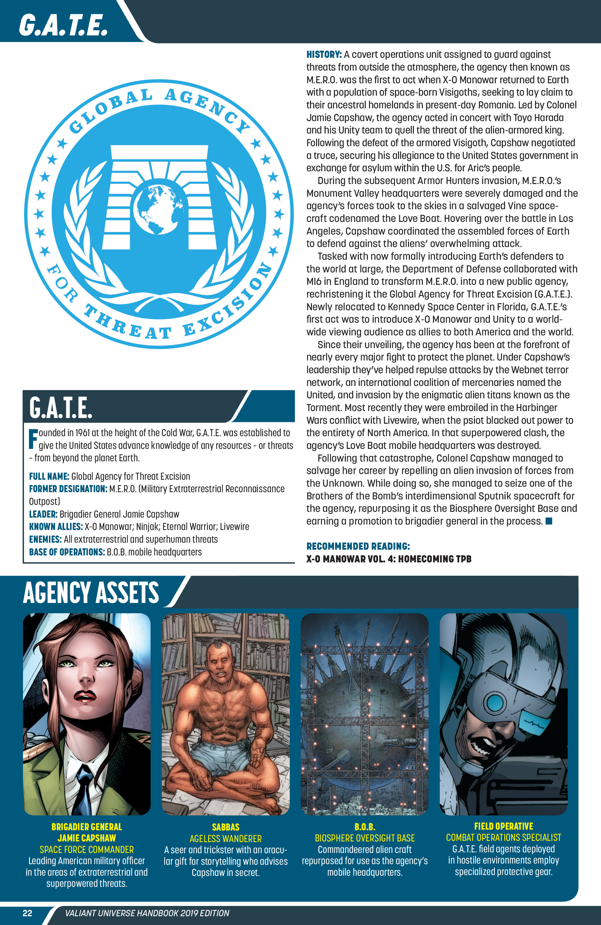 Read online Valiant Universe Handbook 2019 Edition comic -  Issue # Full - 24
