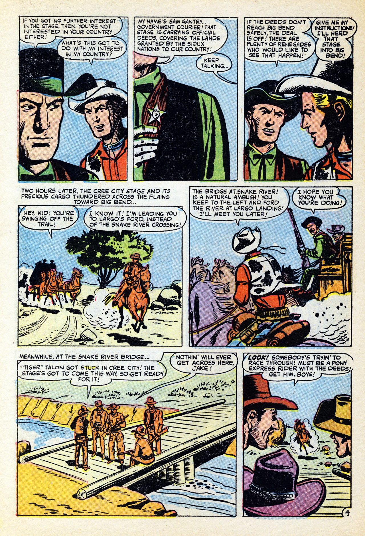 Read online Gunsmoke Western comic -  Issue #35 - 6