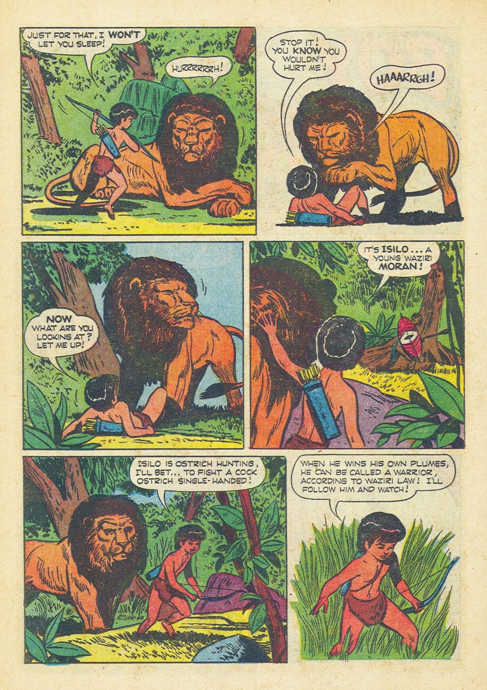Read online Tarzan (1948) comic -  Issue #58 - 20