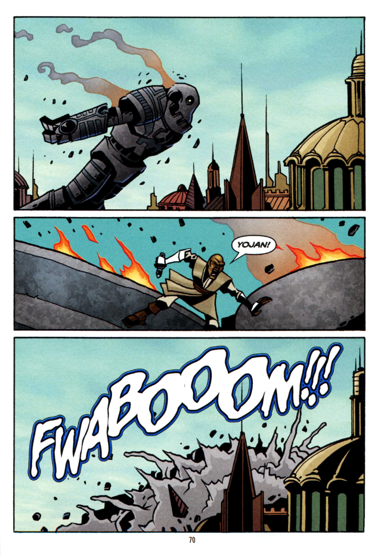 Read online Star Wars: The Clone Wars - The Colossus of Destiny comic -  Issue # Full - 70