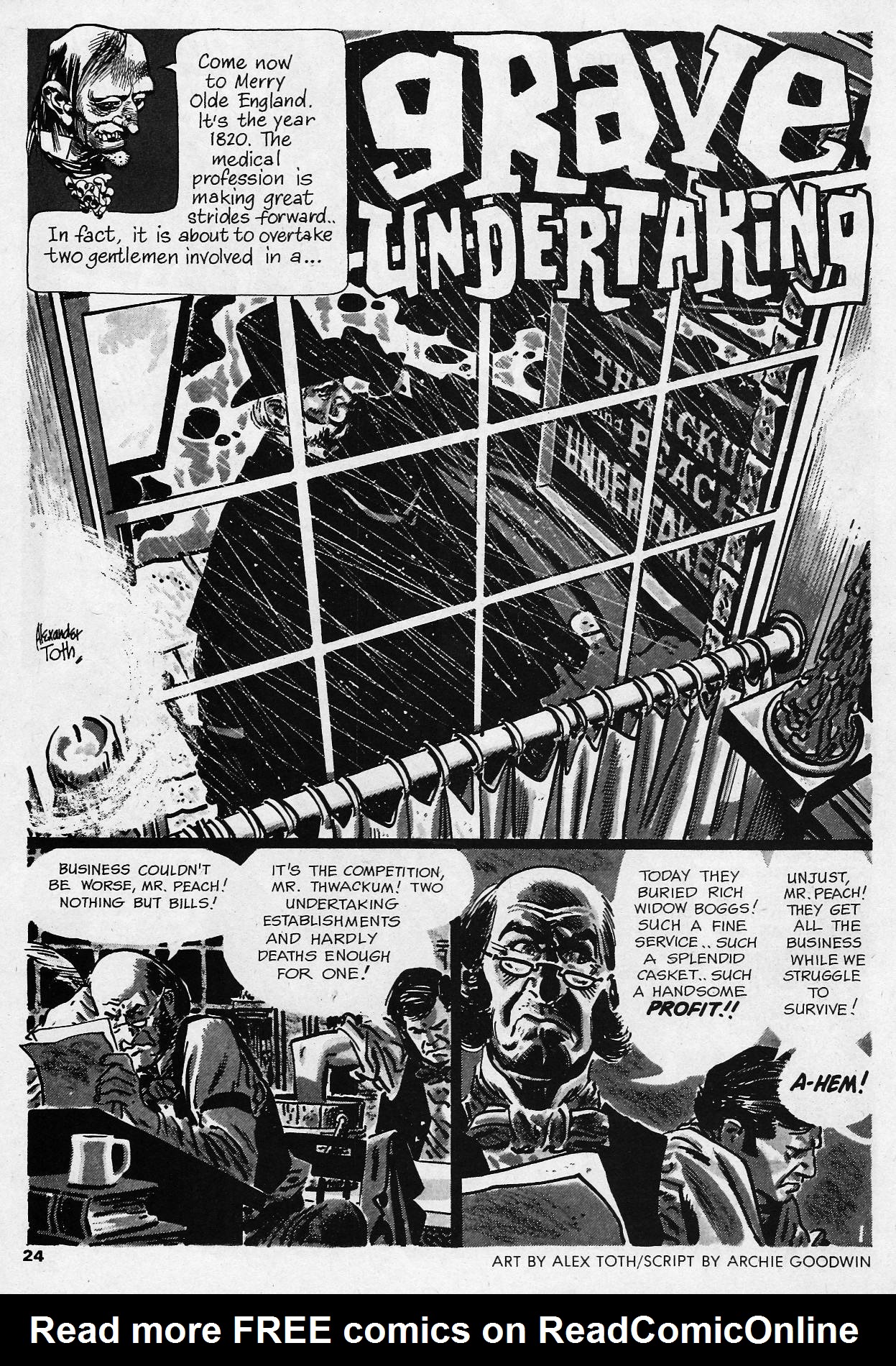 Read online Creepy (1964) comic -  Issue # Annual 1971 - 24