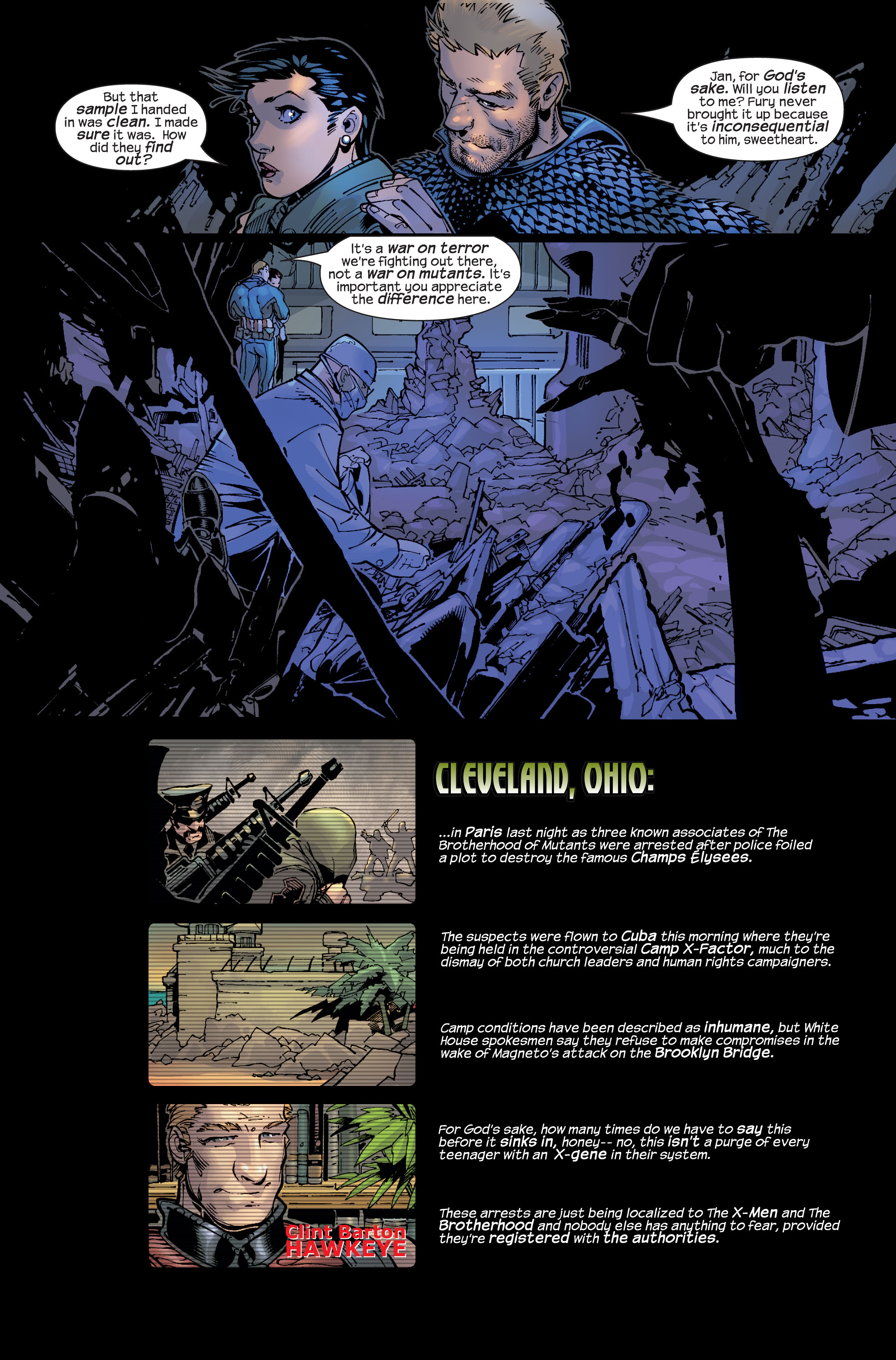 Read online Ultimate War comic -  Issue #3 - 10