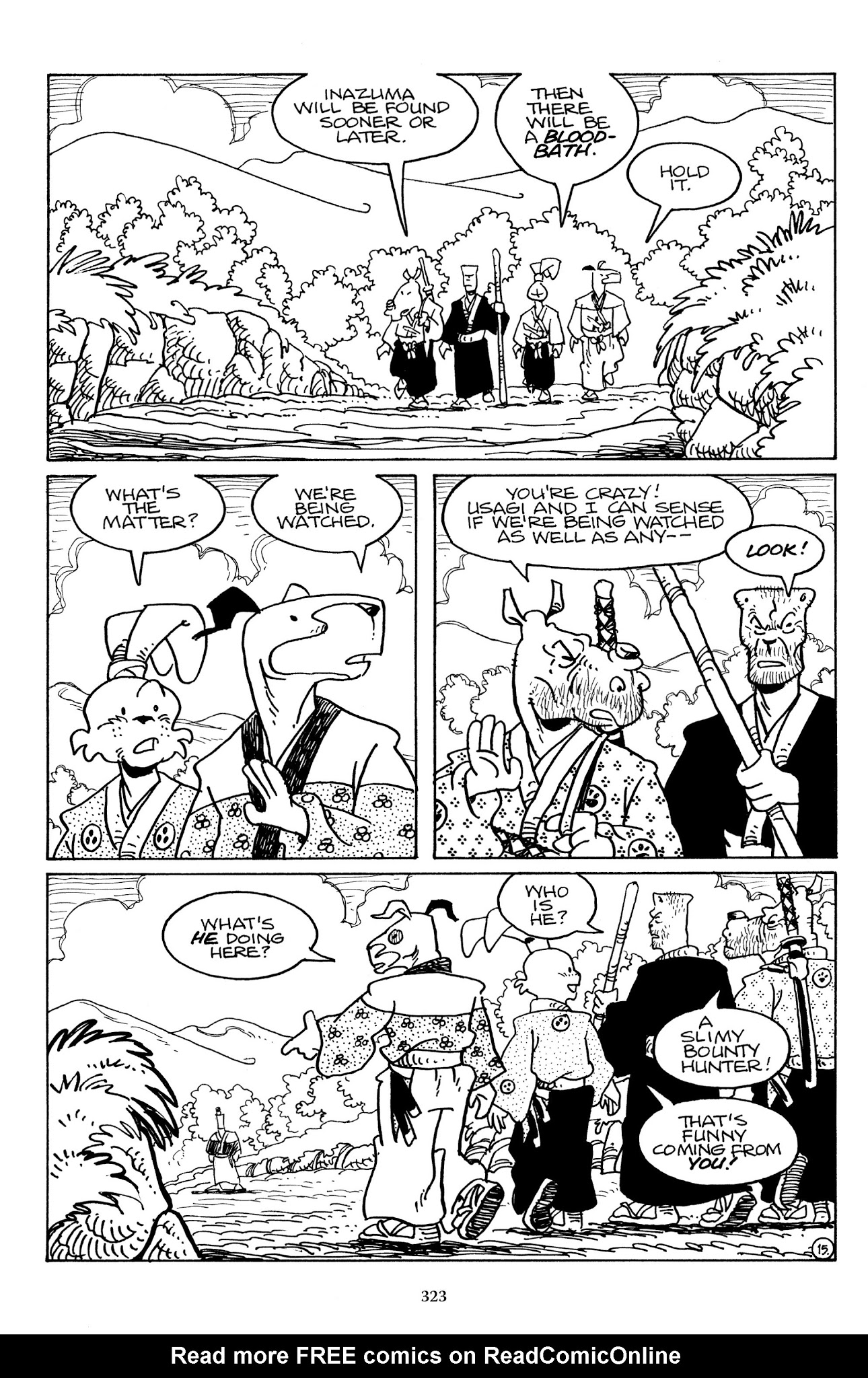 Read online The Usagi Yojimbo Saga comic -  Issue # TPB 6 - 321
