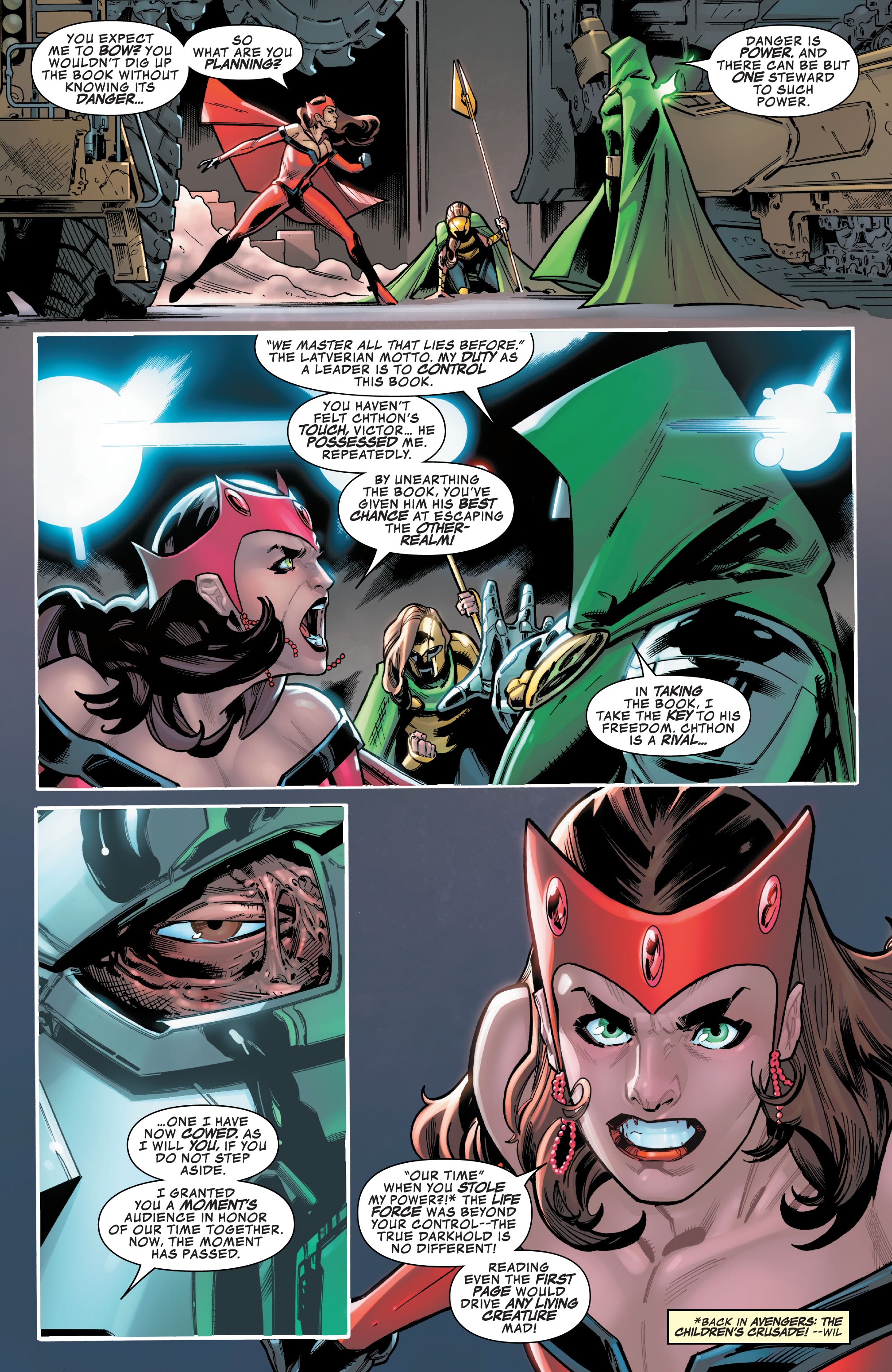 Read online The Darkhold comic -  Issue # Alpha - 11