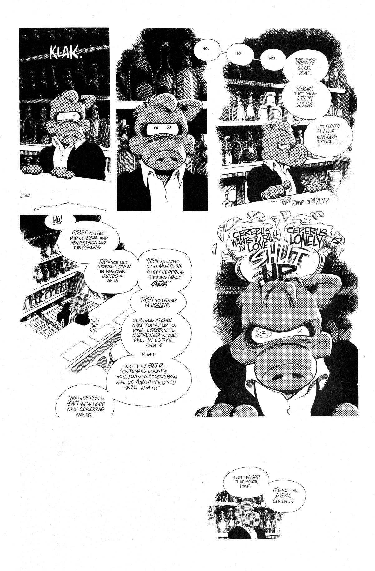 Read online Cerebus comic -  Issue #216 - 9