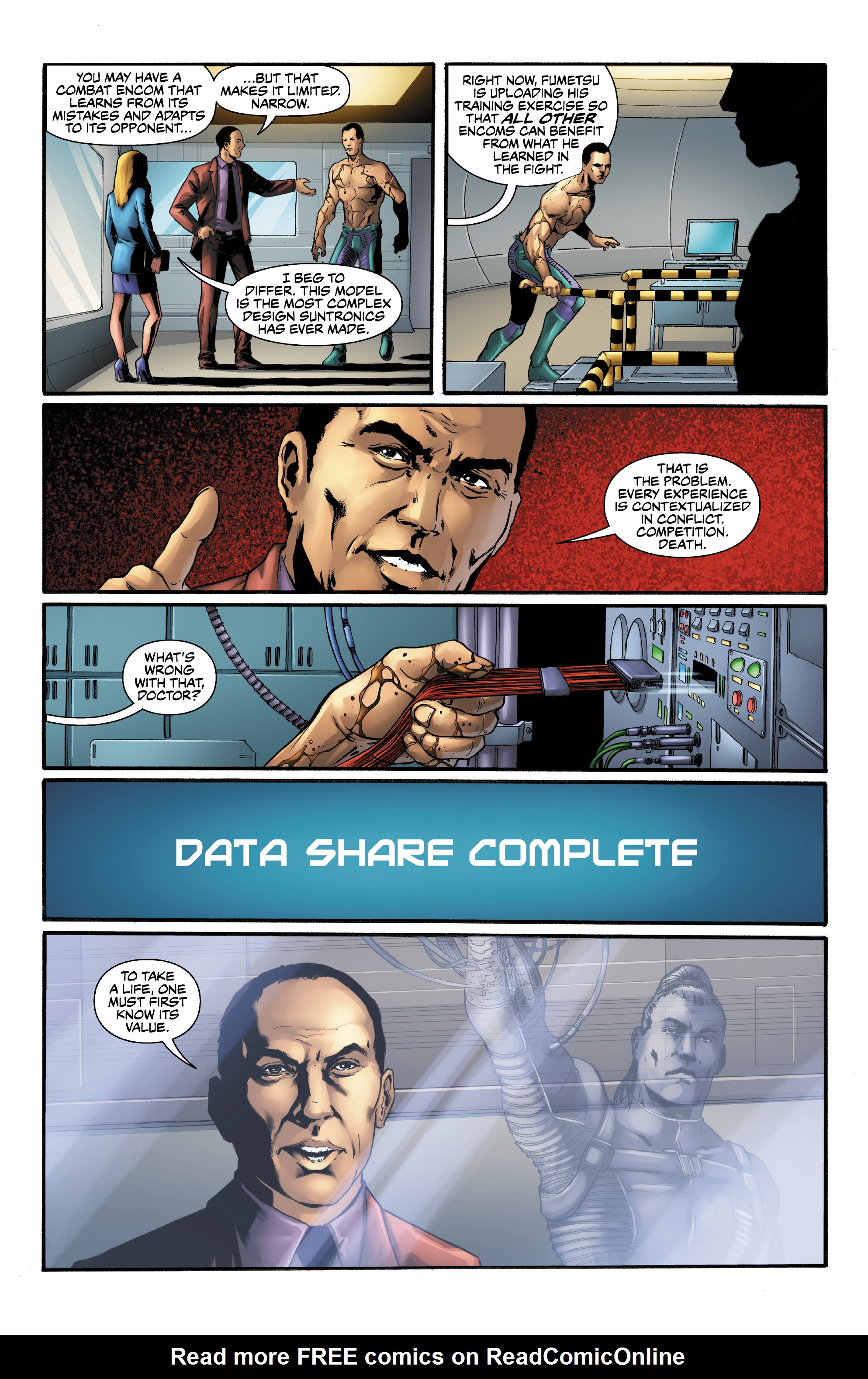 Read online Lone Wolf 2100: Chase the Setting Sun comic -  Issue #3 - 23