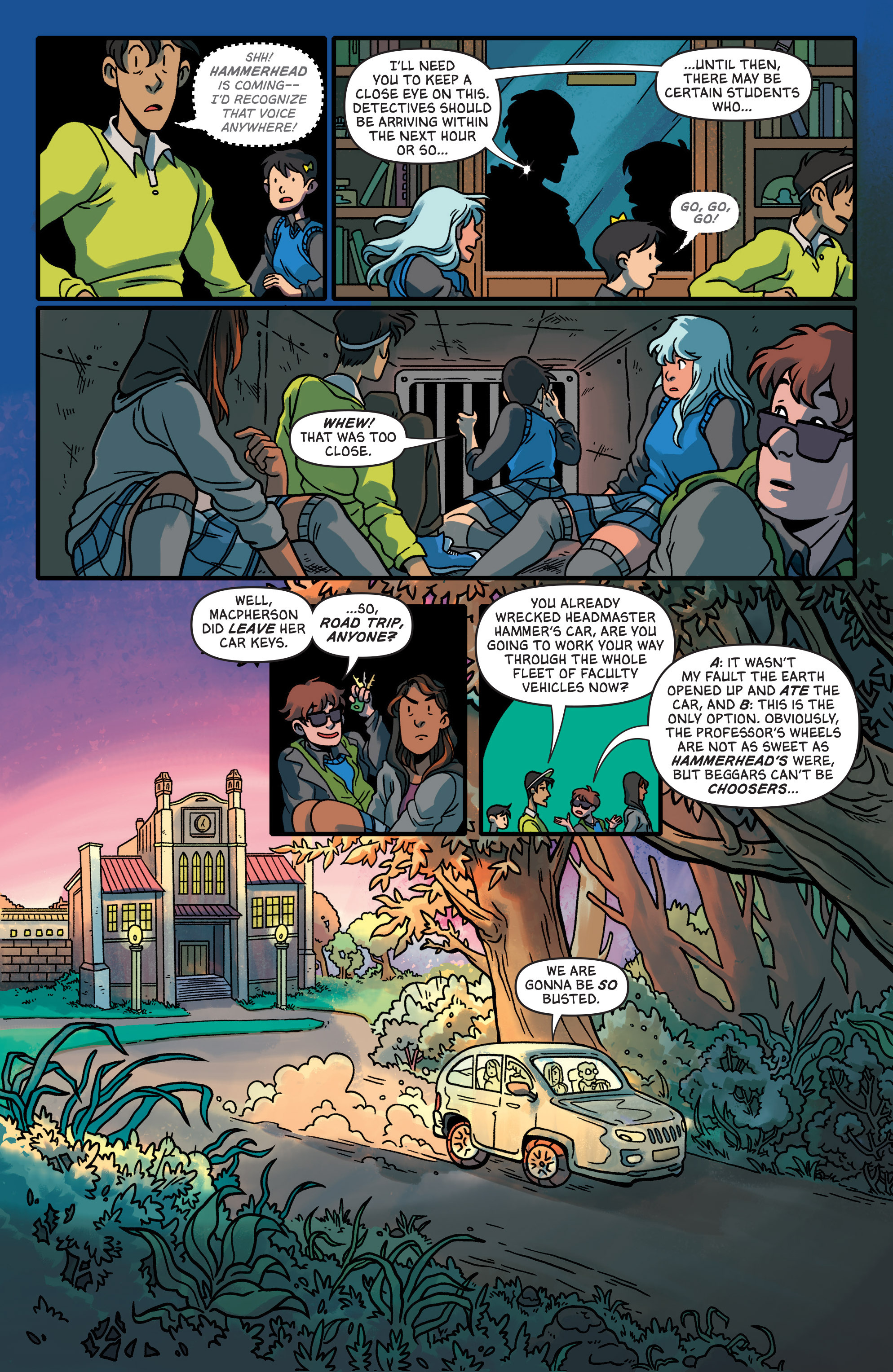 Read online Lumberjanes/Gotham Academy comic -  Issue #1 - 10