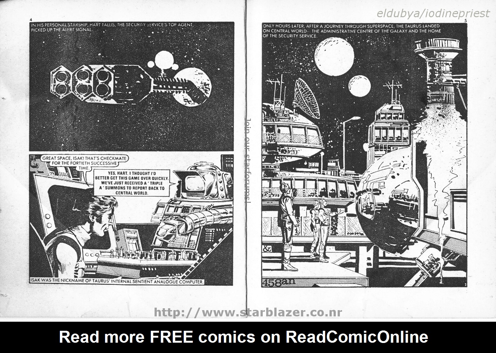 Read online Starblazer comic -  Issue #42 - 4