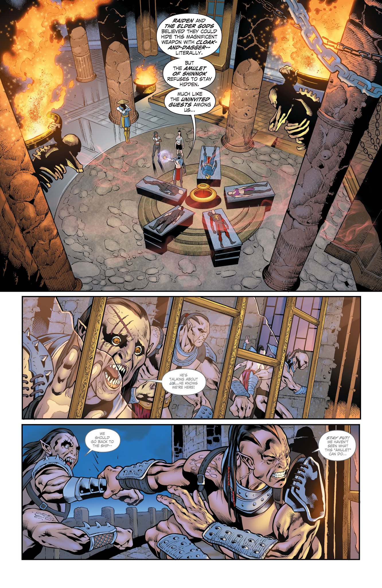 Read online Mortal Kombat X [I] comic -  Issue # _TPB 3 - 57