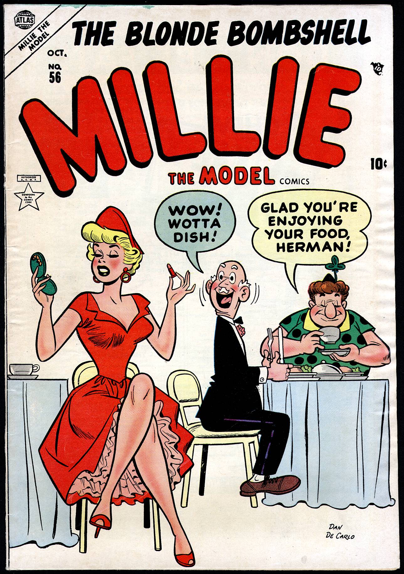 Read online Millie the Model comic -  Issue #56 - 1