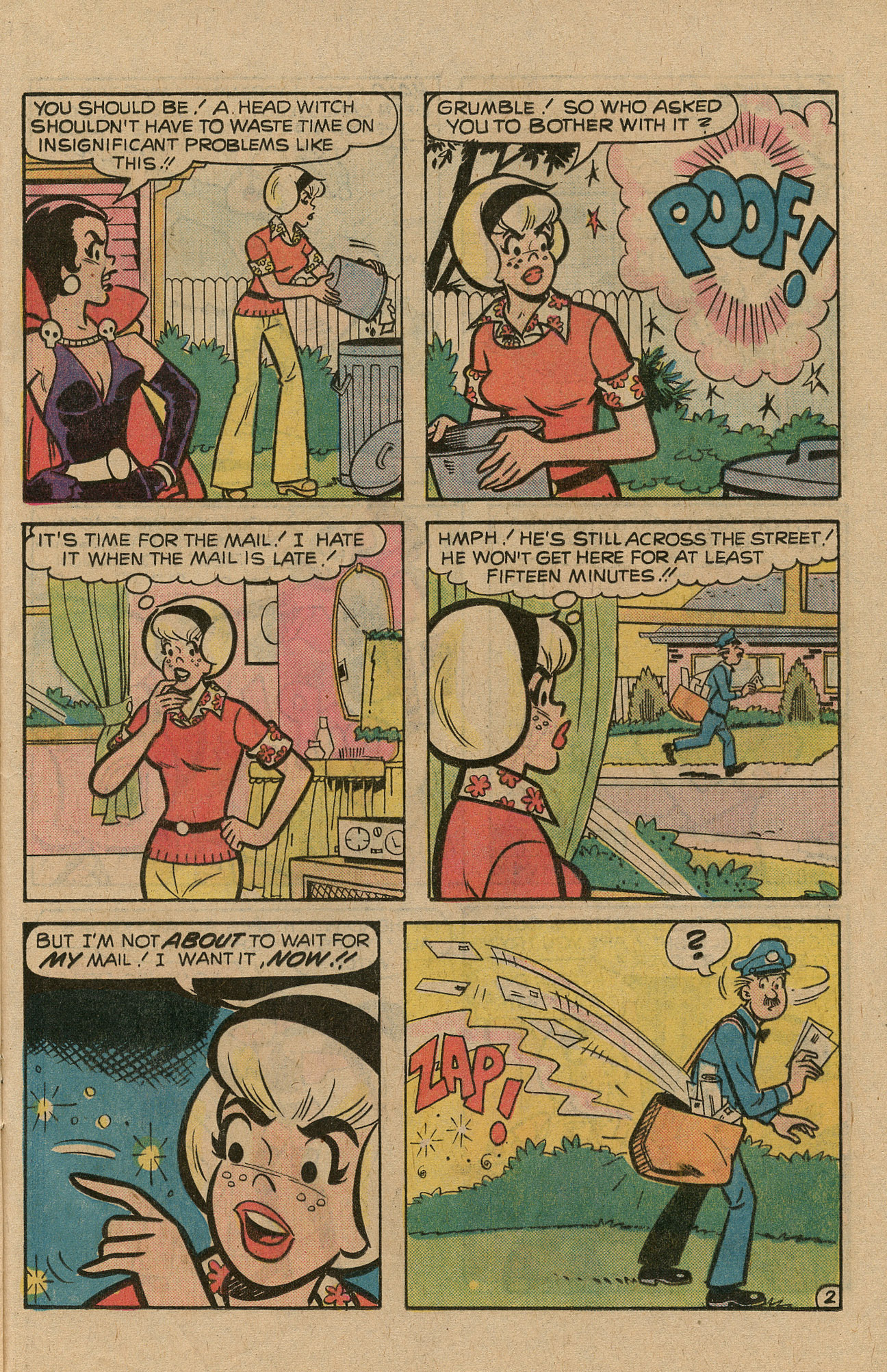 Read online Archie's TV Laugh-Out comic -  Issue #50 - 21
