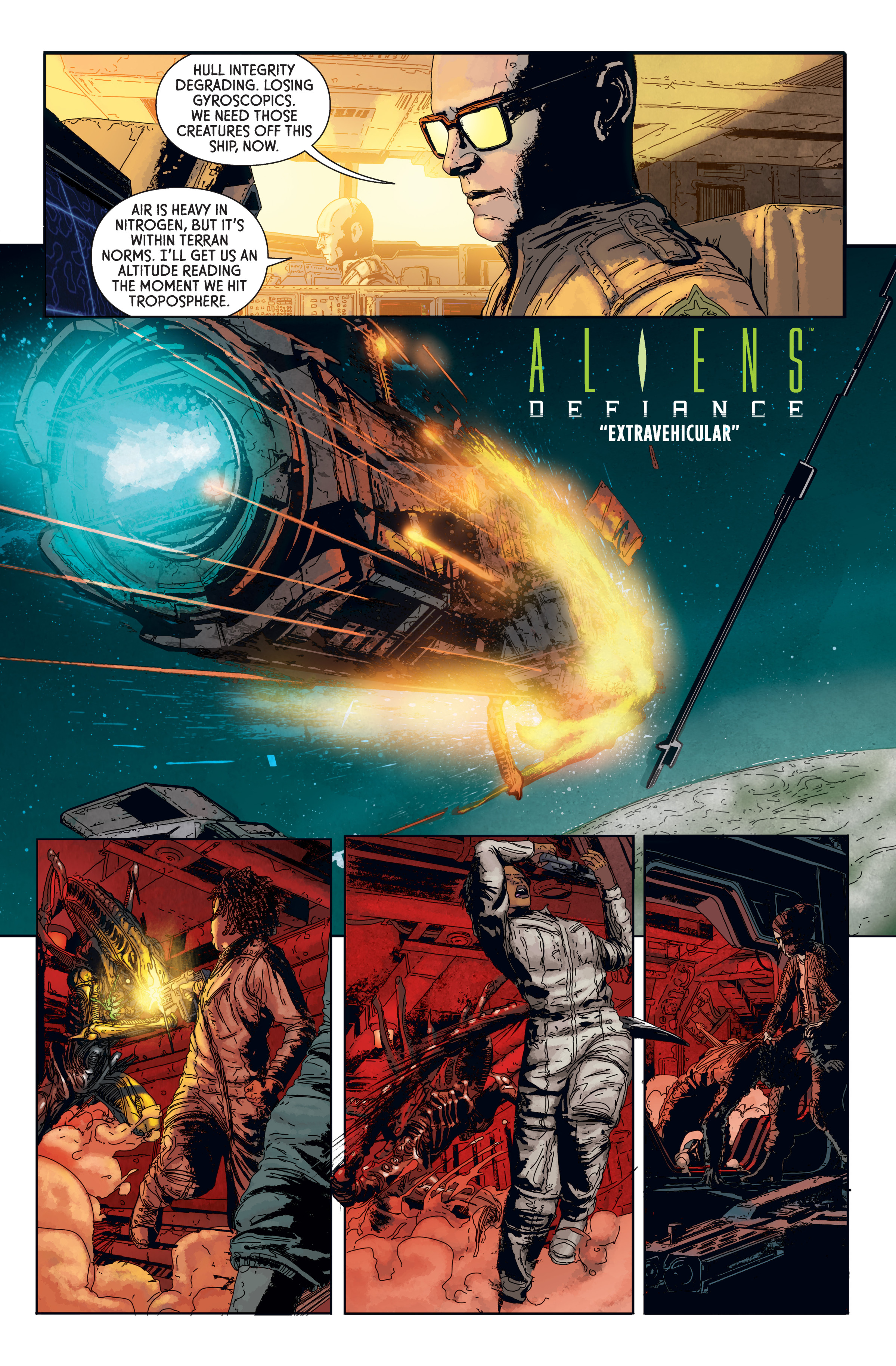 Read online Aliens: Defiance Library Edition comic -  Issue # TPB (Part 3) - 96