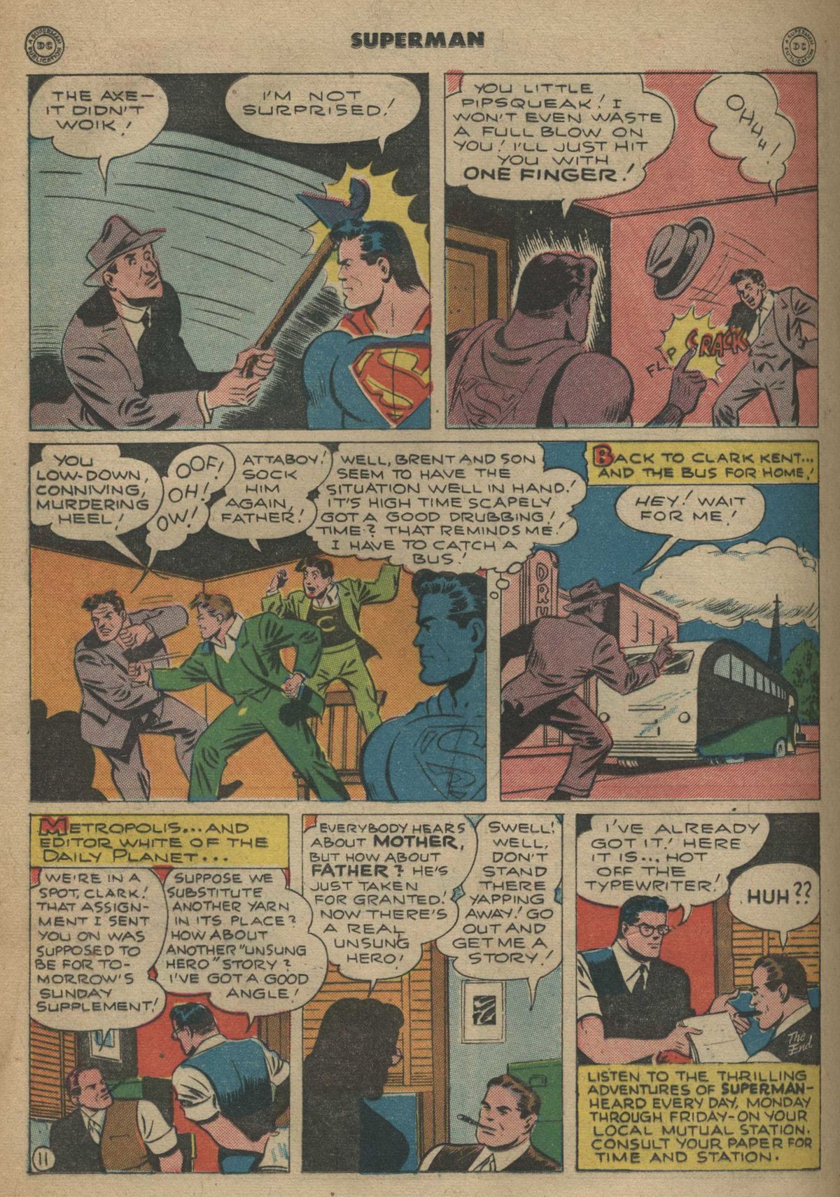 Read online Superman (1939) comic -  Issue #35 - 34