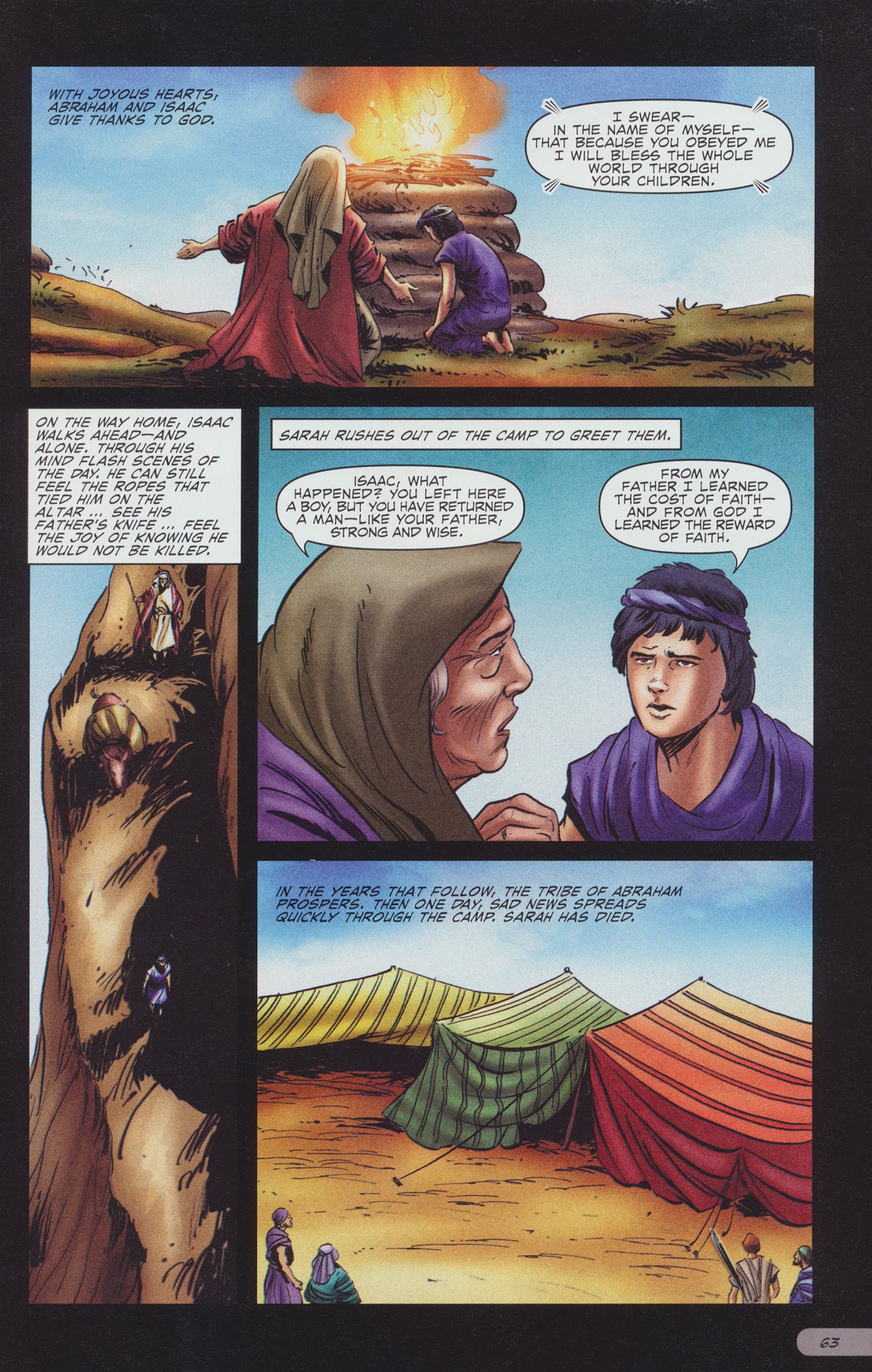 Read online The Action Bible comic -  Issue # TPB 1 - 67