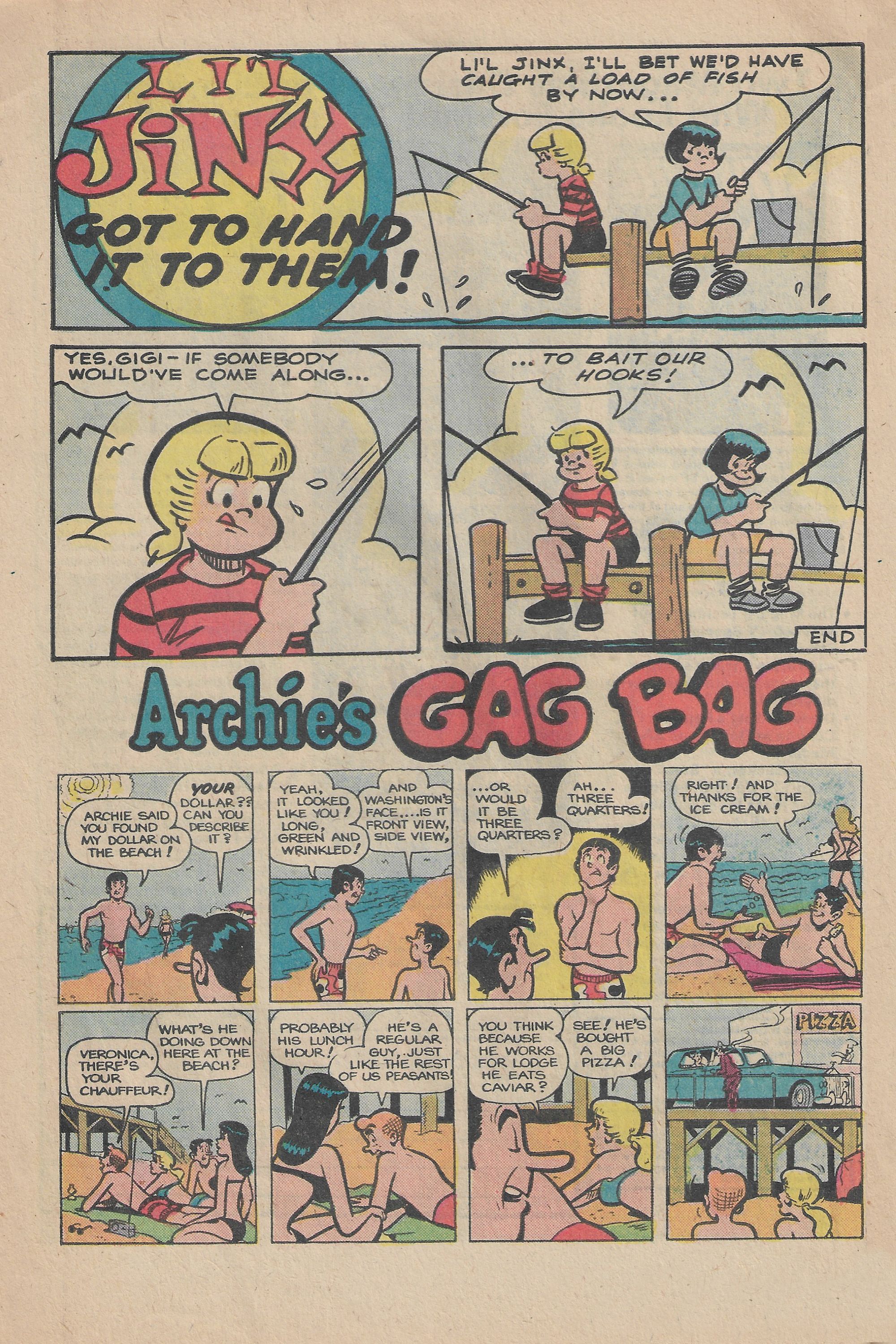 Read online Archie's TV Laugh-Out comic -  Issue #61 - 10