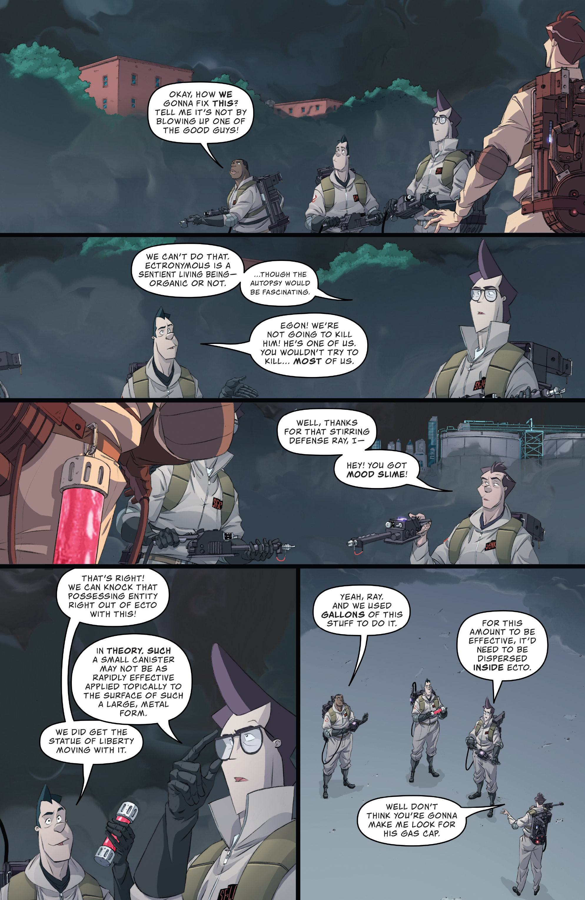 Read online Transformers/Ghostbusters comic -  Issue #5 - 15