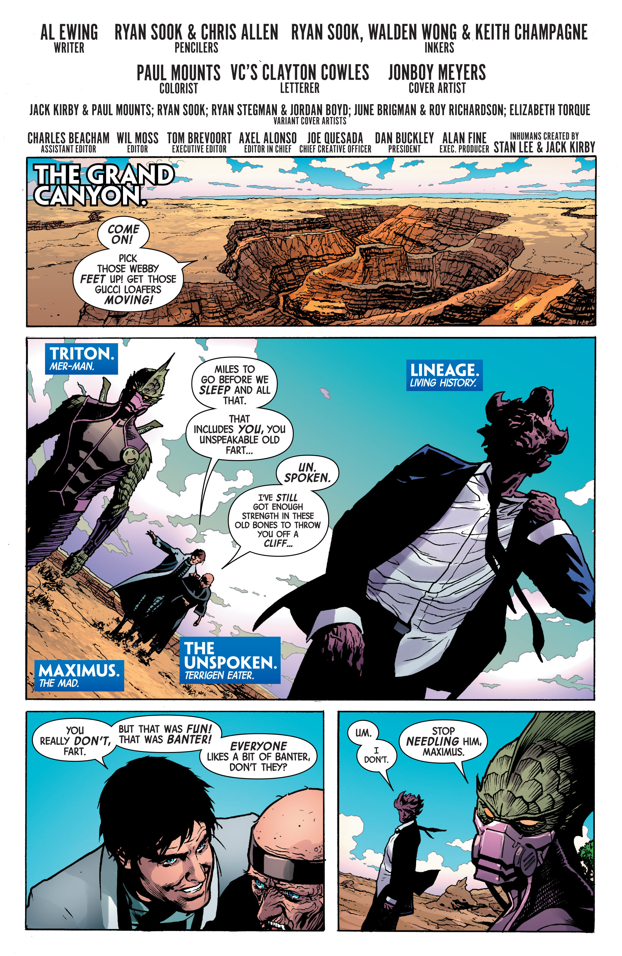 Read online Inhumans Prime comic -  Issue # Full - 4