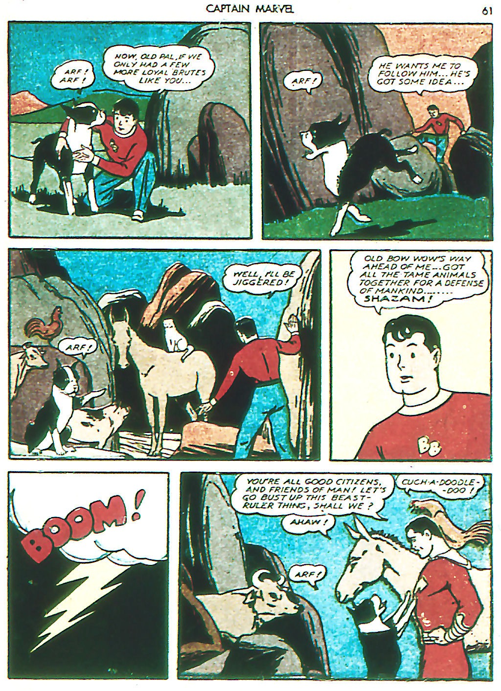 Read online Captain Marvel Adventures comic -  Issue #3 - 64