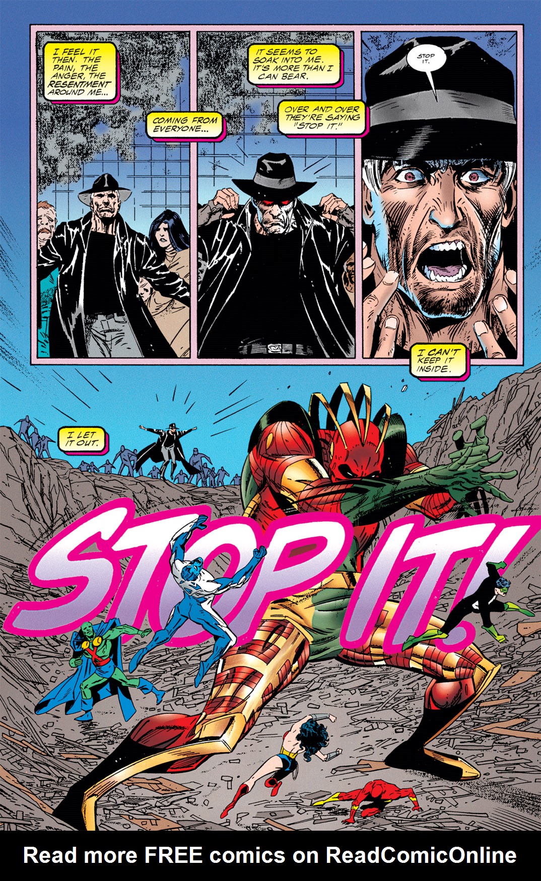 Read online Resurrection Man (1997) comic -  Issue #2 - 14
