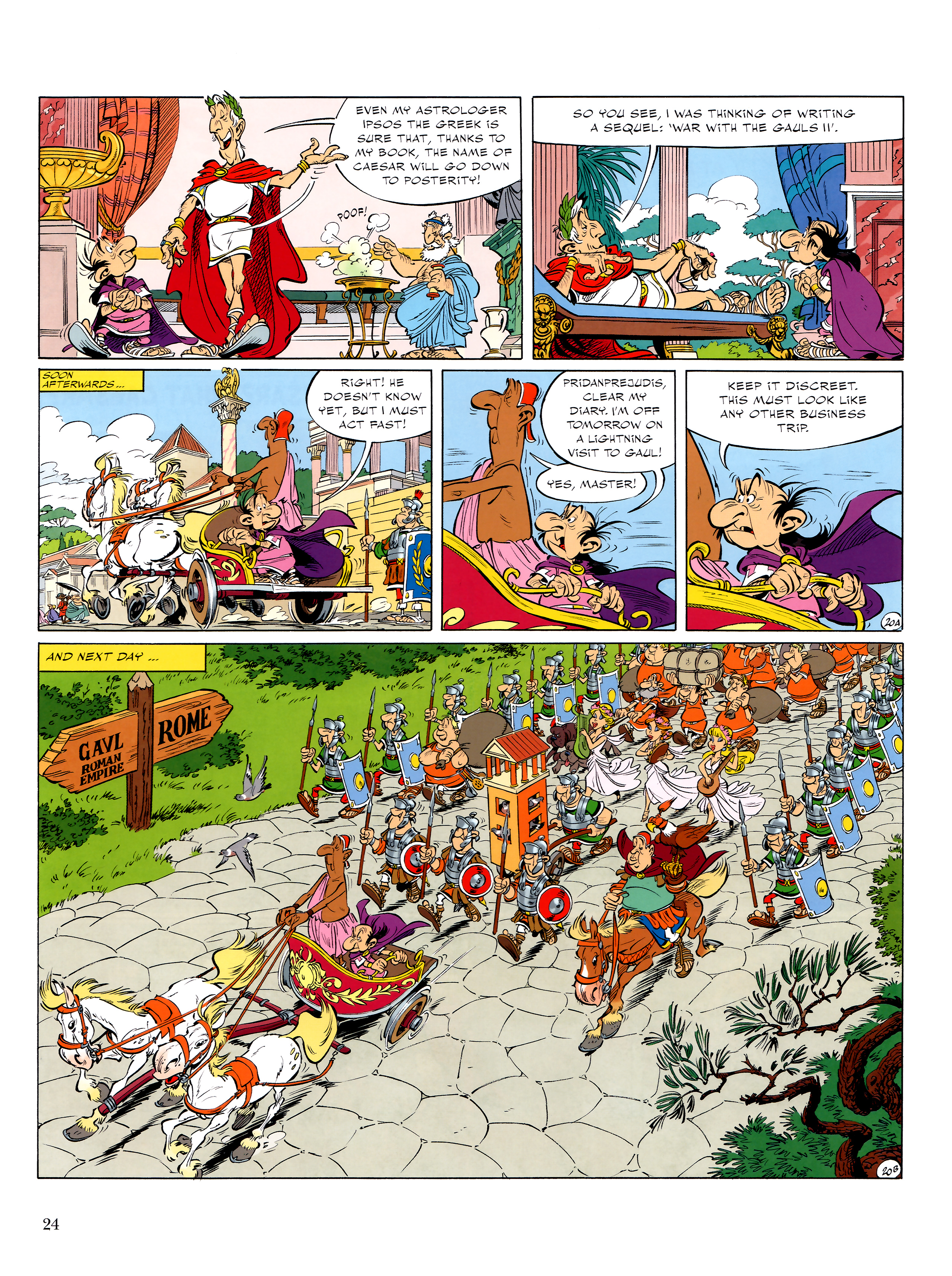 Read online Asterix comic -  Issue #36 - 25