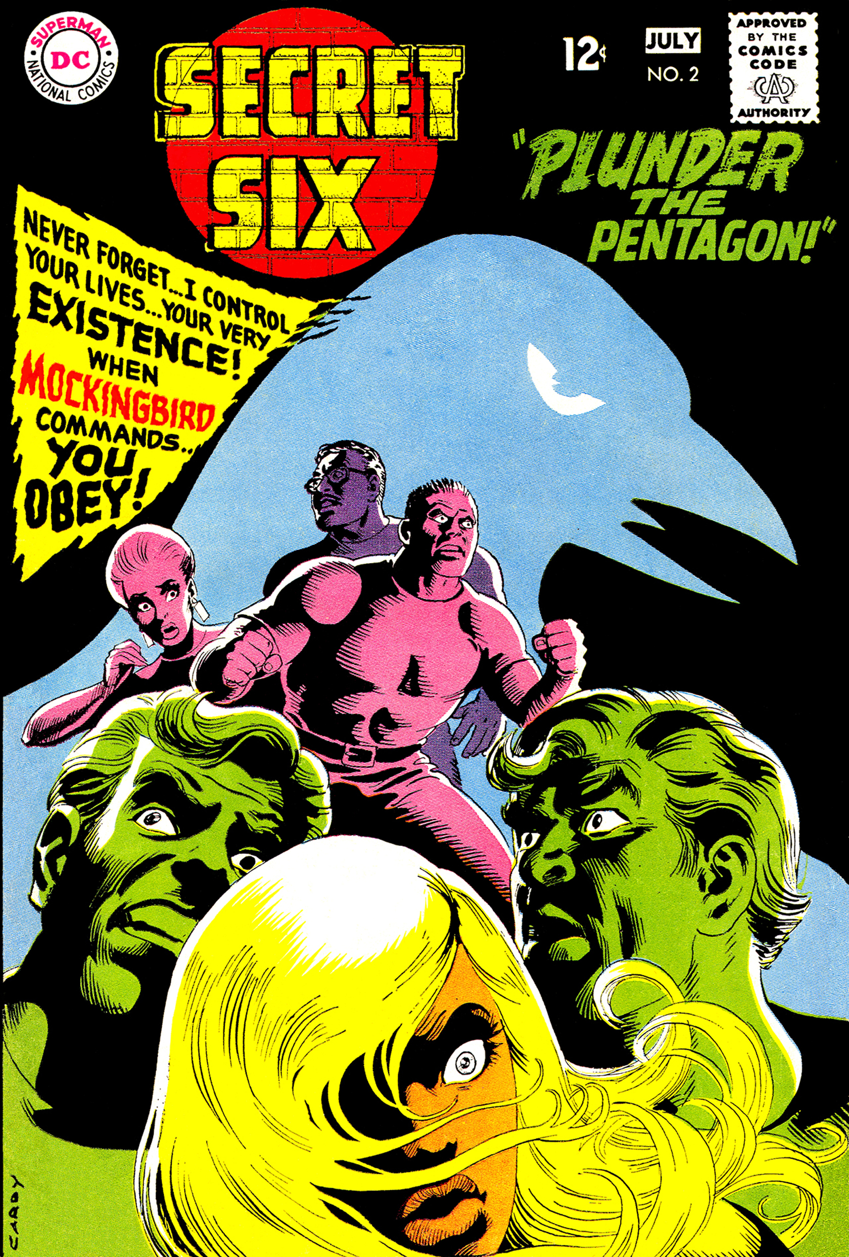 Read online Secret Six (1968) comic -  Issue #2 - 1