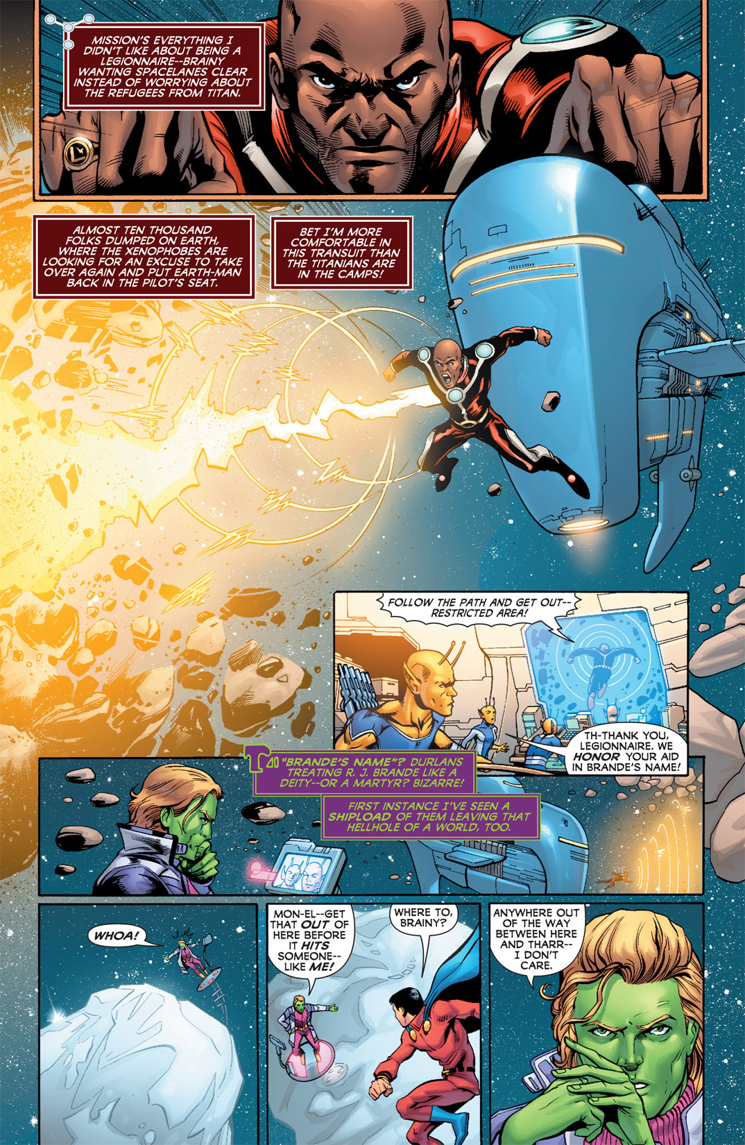 Legion of Super-Heroes (2010) Issue #2 #3 - English 6