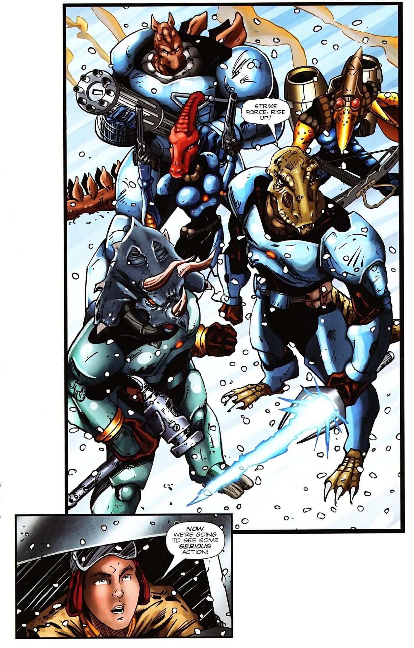 Read online Jurassic StrikeForce 5 comic -  Issue #2 - 16