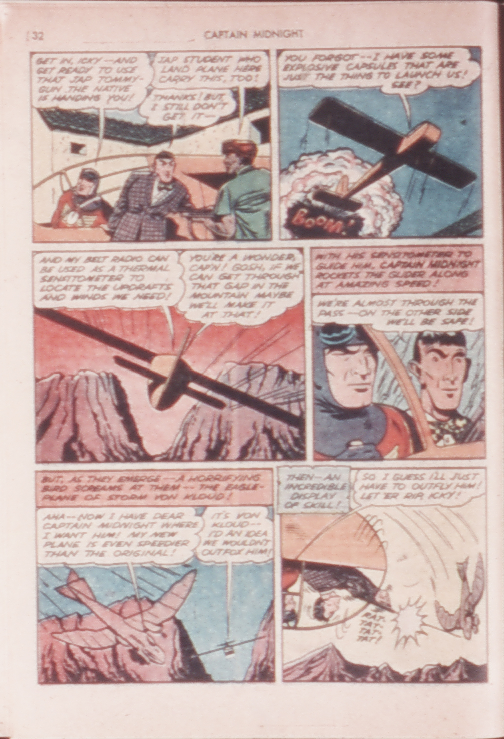 Read online Captain Midnight (1942) comic -  Issue #14 - 31