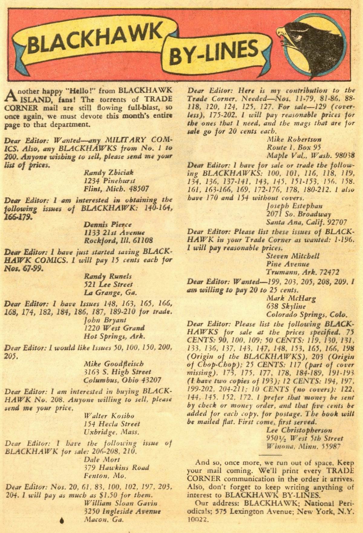 Read online Blackhawk (1957) comic -  Issue #216 - 24