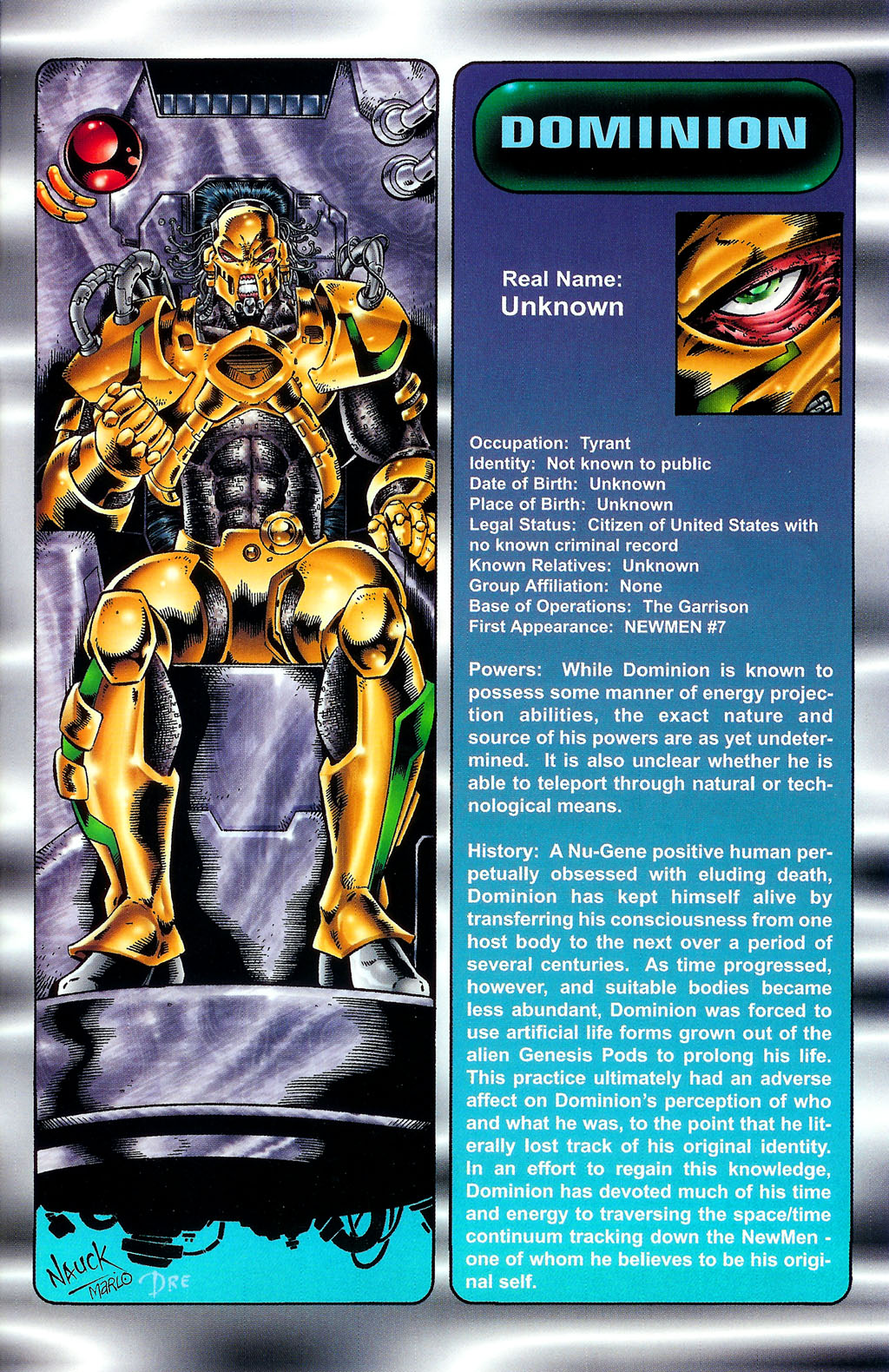 Read online NewMen comic -  Issue #16 - 33