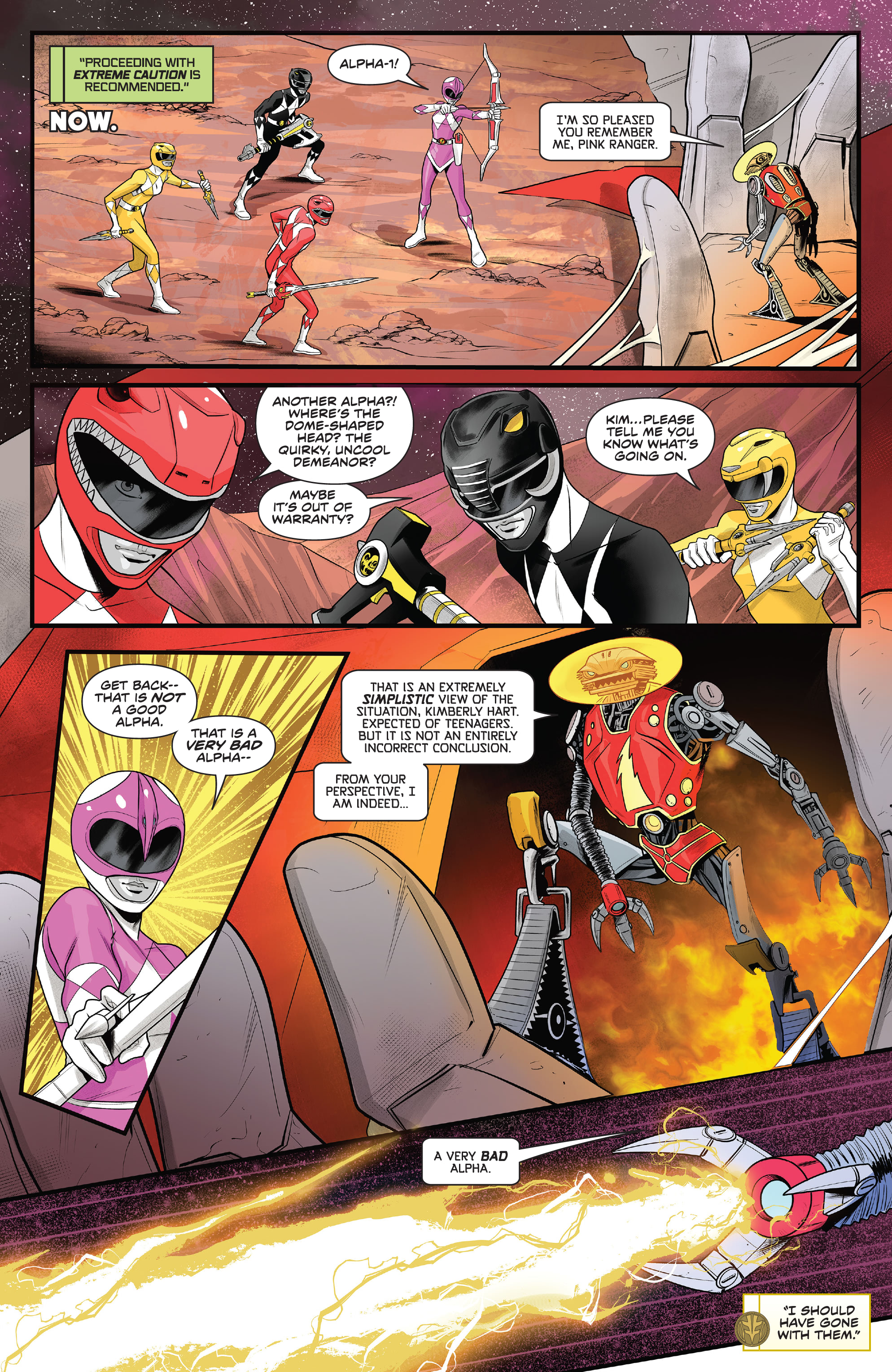 Read online Mighty Morphin Power Rangers comic -  Issue #105 - 6