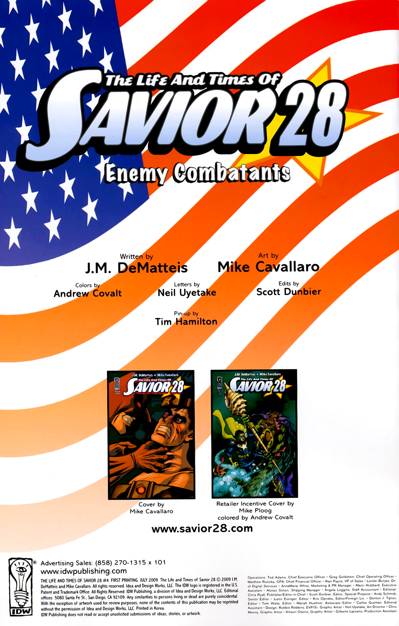 Read online The Life and Times of Savior 28 comic -  Issue #4 - 2
