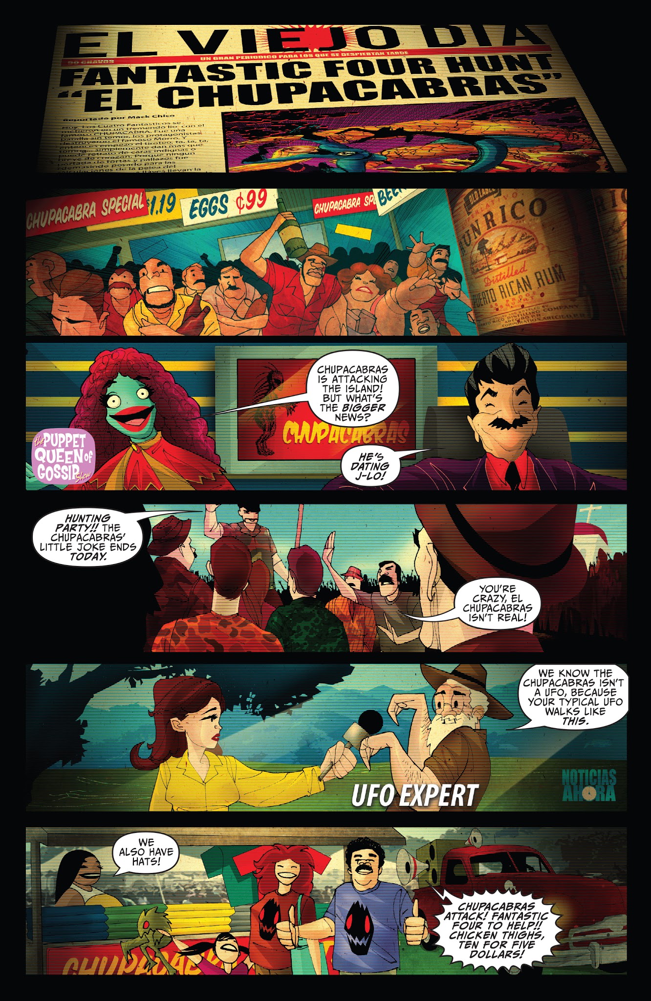 Read online Fantastic Four: ¡Isla De La Muerte! comic -  Issue # Full - 18