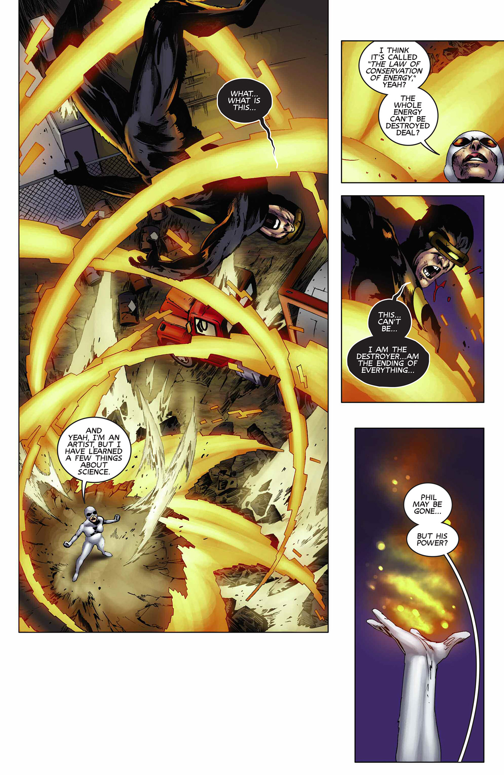 Read online Solar: Man of the Atom (2014) comic -  Issue #12 - 19