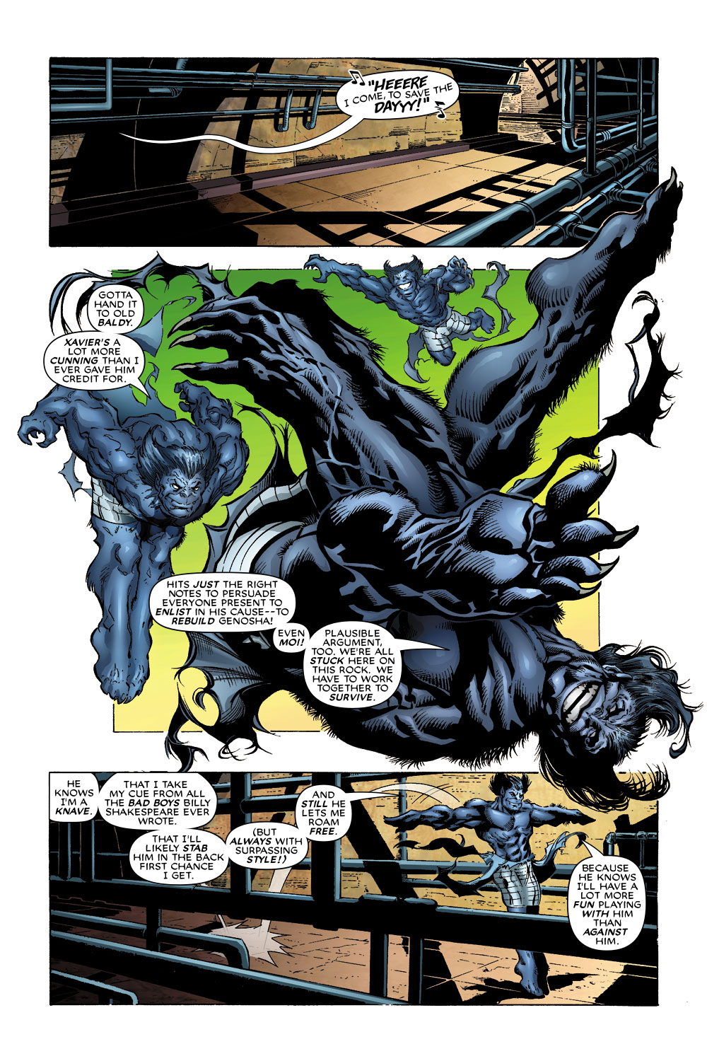 Read online Excalibur (2004) comic -  Issue #9 - 10