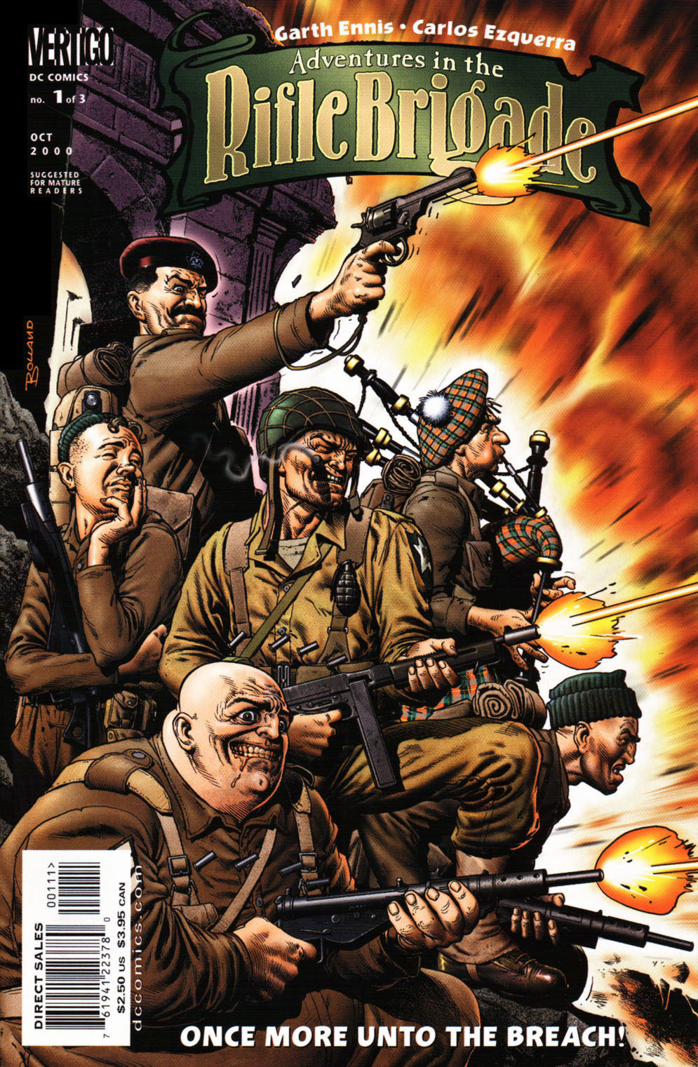 Read online Adventures in the Rifle Brigade comic -  Issue #1 - 1
