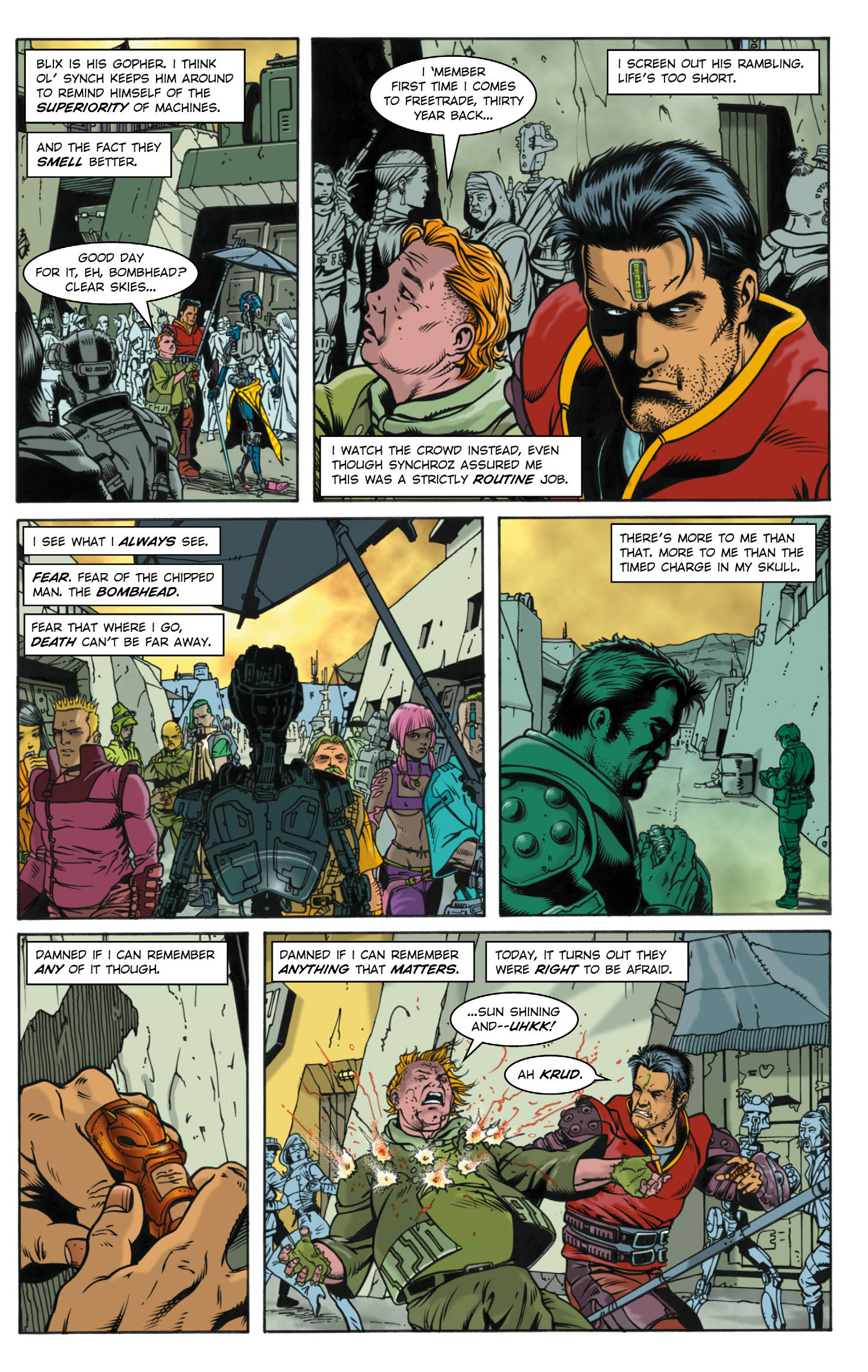 Read online Wardog comic -  Issue # TPB - 8