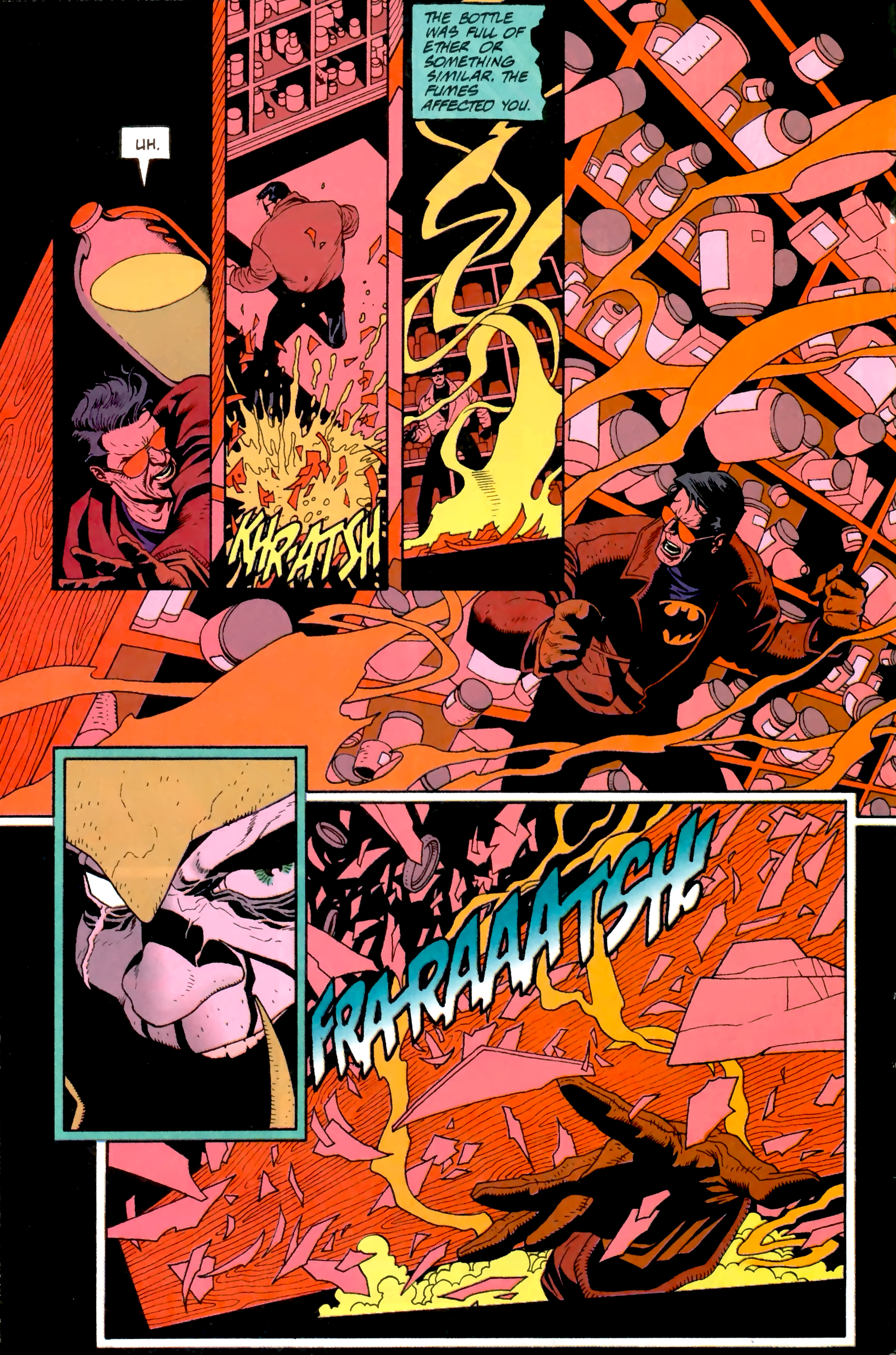 Read online Batman: Sword of Azrael comic -  Issue #3 - 6