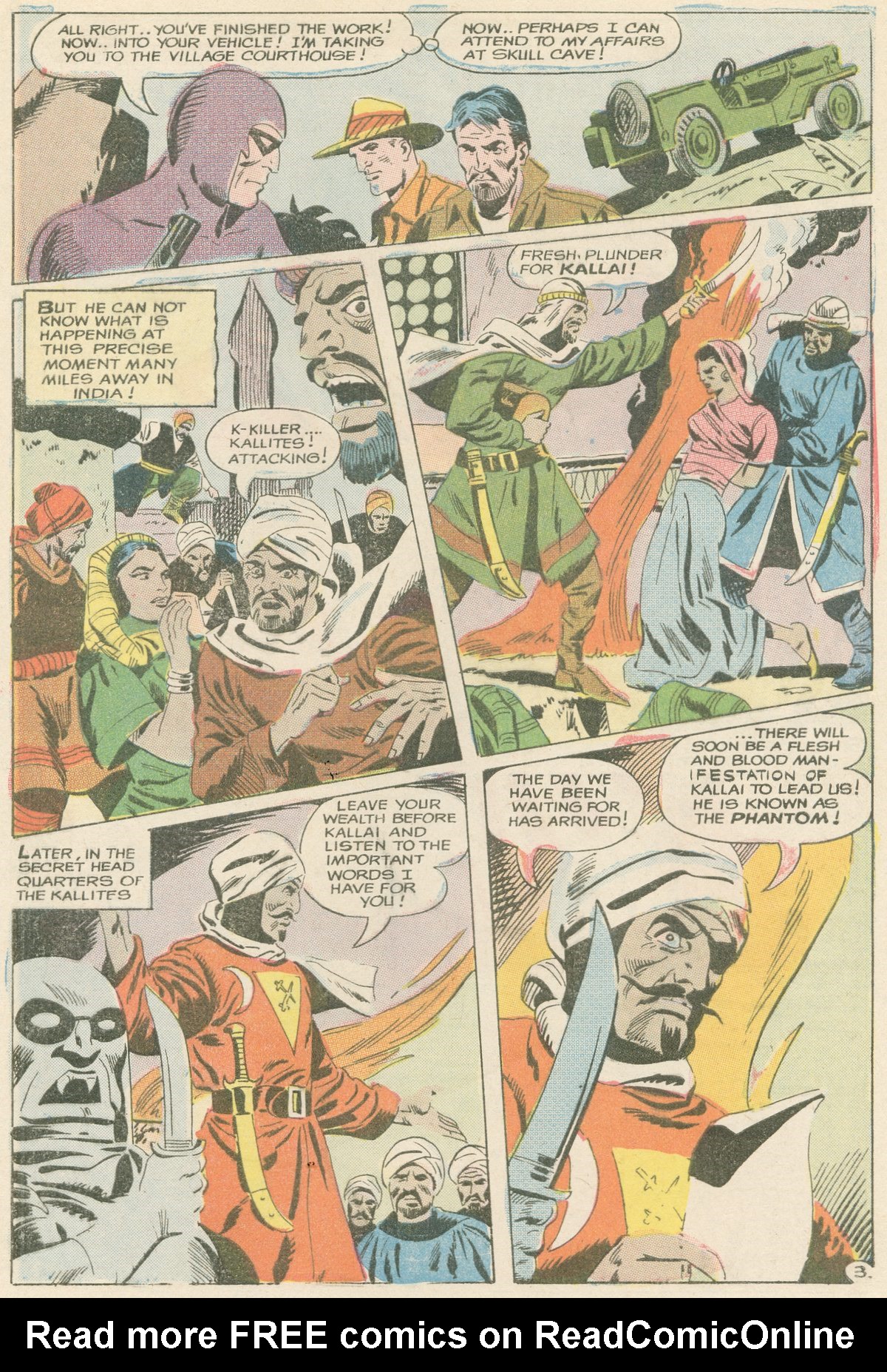 Read online The Phantom (1969) comic -  Issue #33 - 4