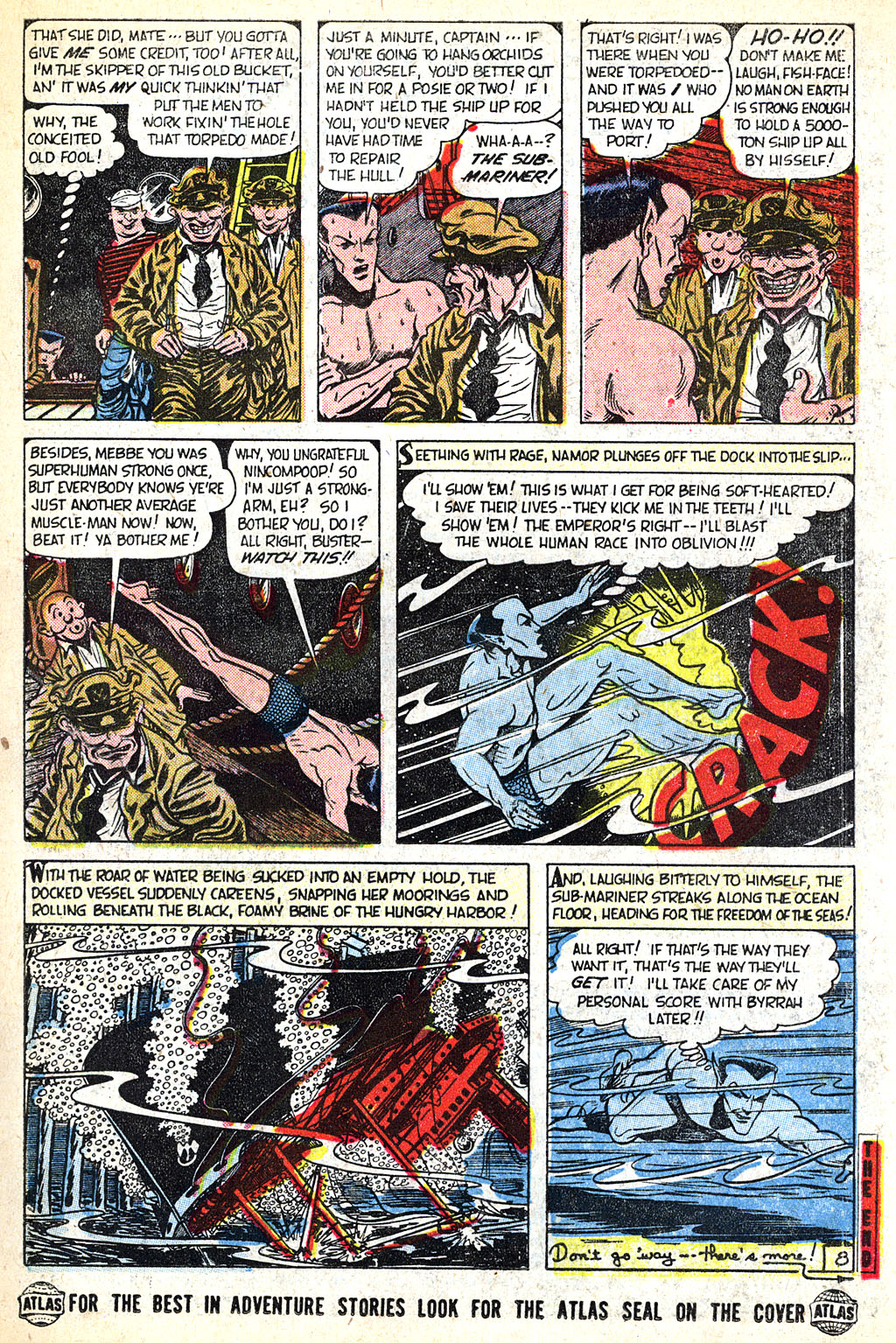 Read online Sub-Mariner Comics comic -  Issue #38 - 12