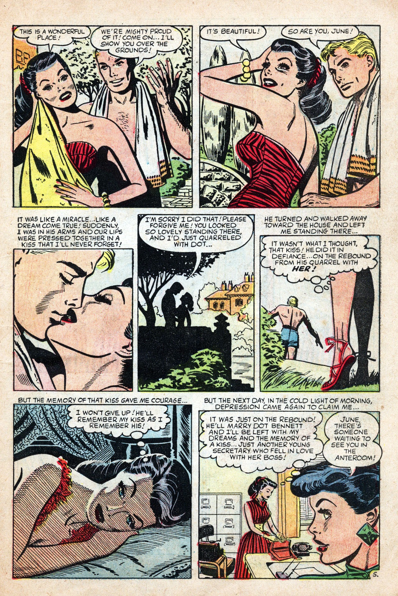 Read online Secret Story Romances comic -  Issue #10 - 15