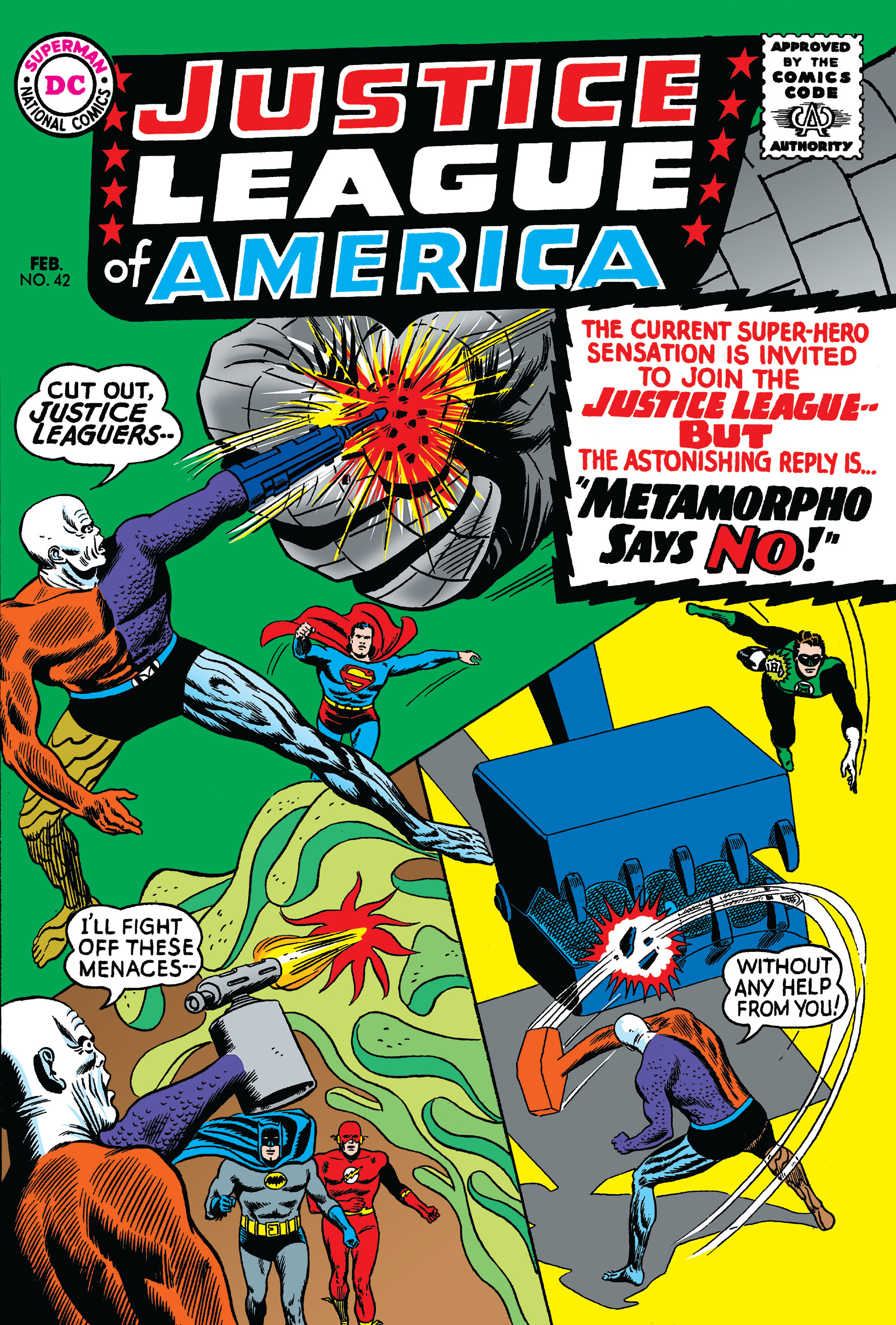 Read online Justice League of America (1960) comic -  Issue #42 - 1