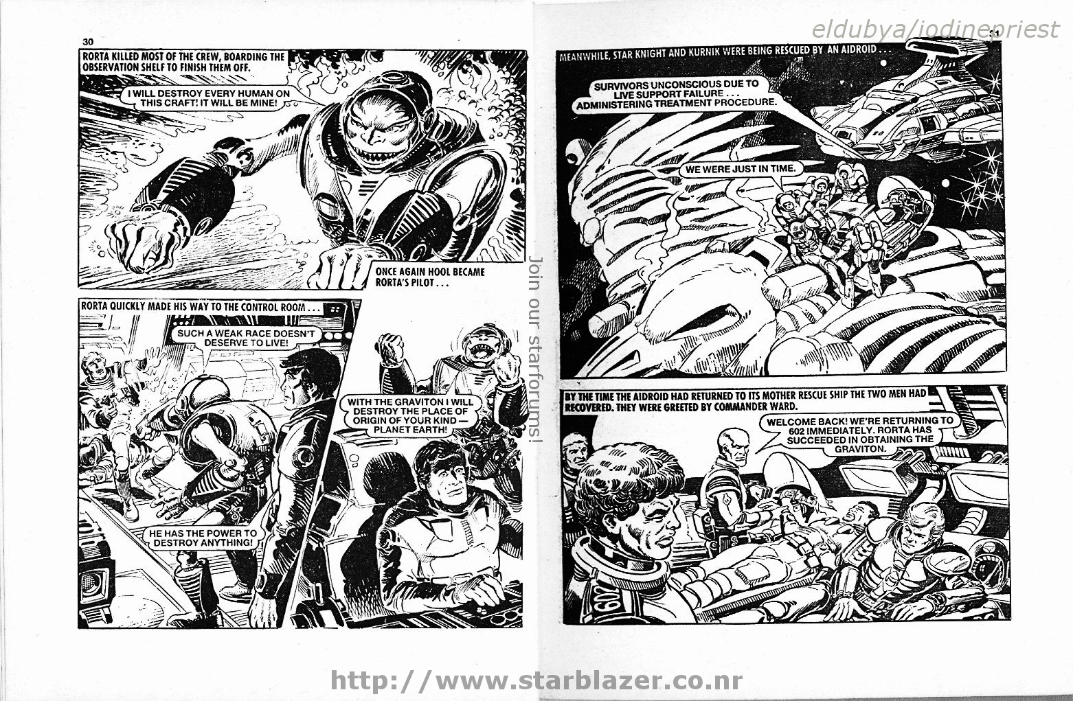 Read online Starblazer comic -  Issue #171 - 17
