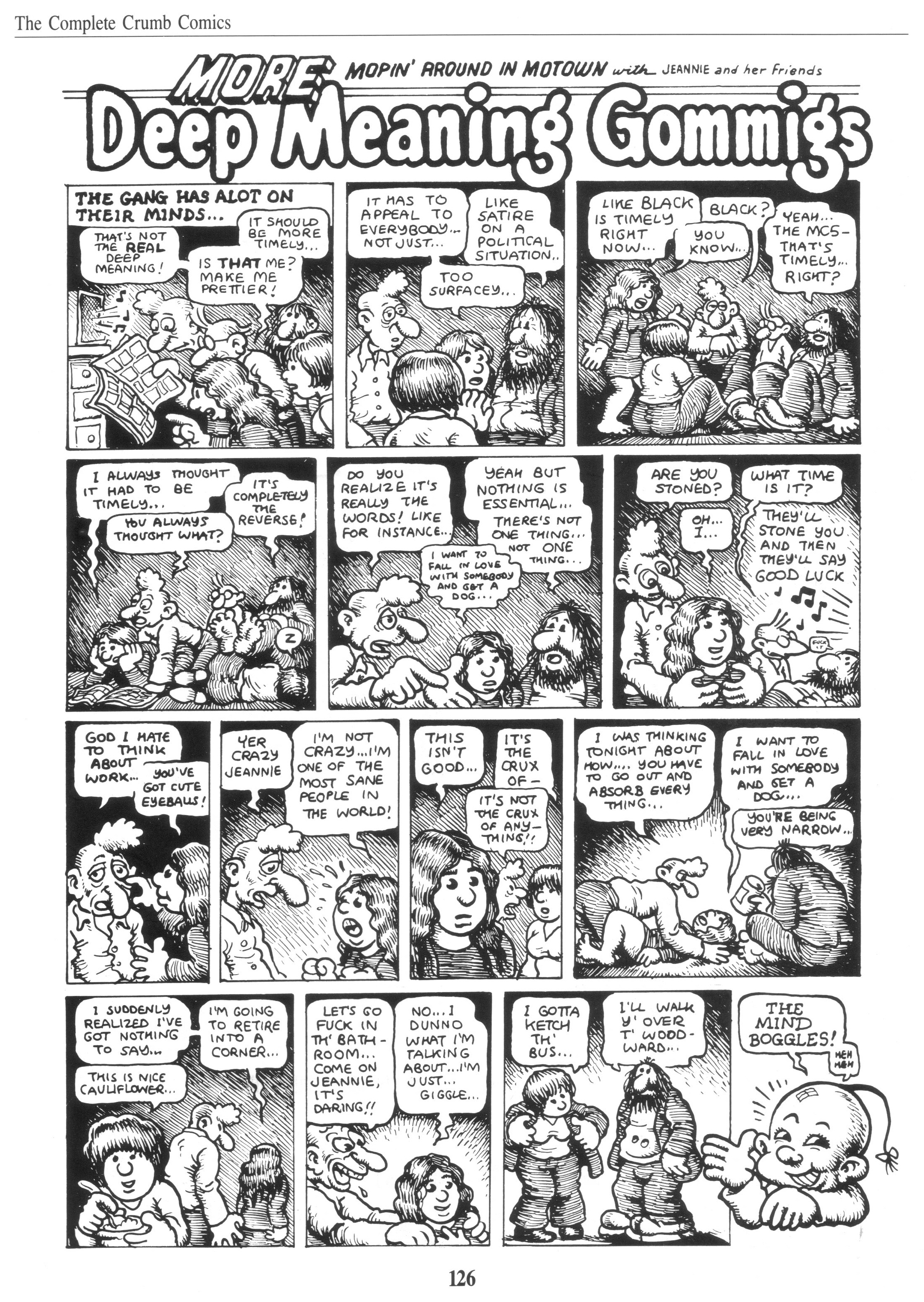Read online The Complete Crumb Comics comic -  Issue # TPB 5 - 137