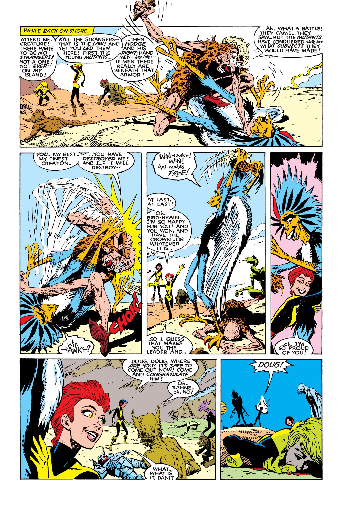 Read online X-Men: Fall of the Mutants comic -  Issue # TPB 1 (Part 4) - 88